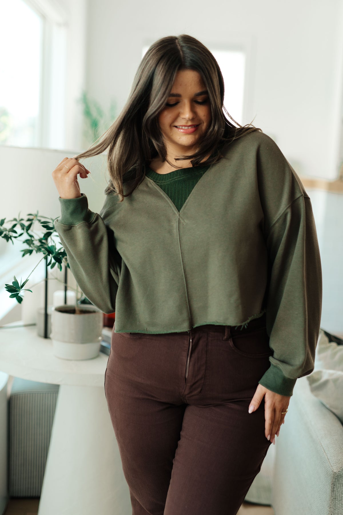 Just a Casual Crop Pullover - 11/6/2025