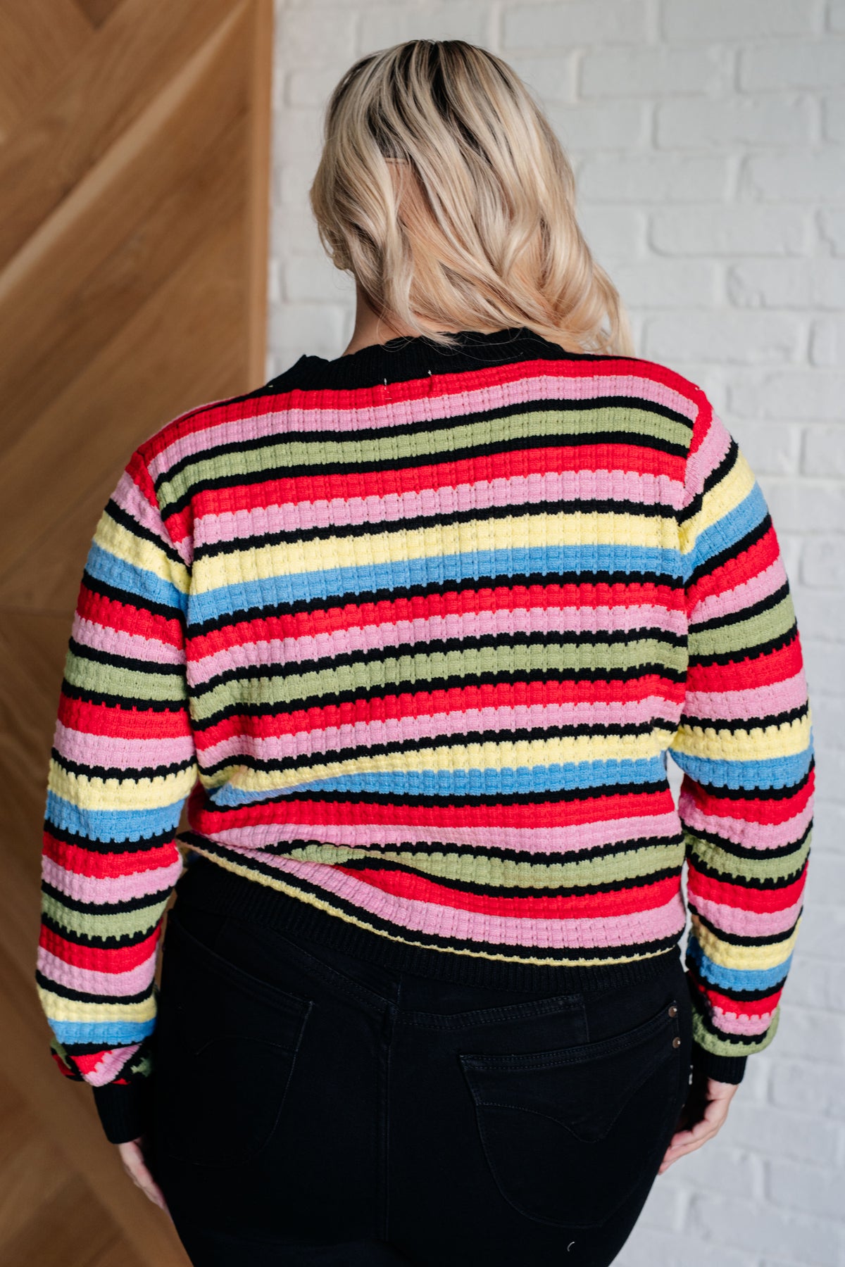 Keep Dreaming Striped Sweater - 9/16/2025