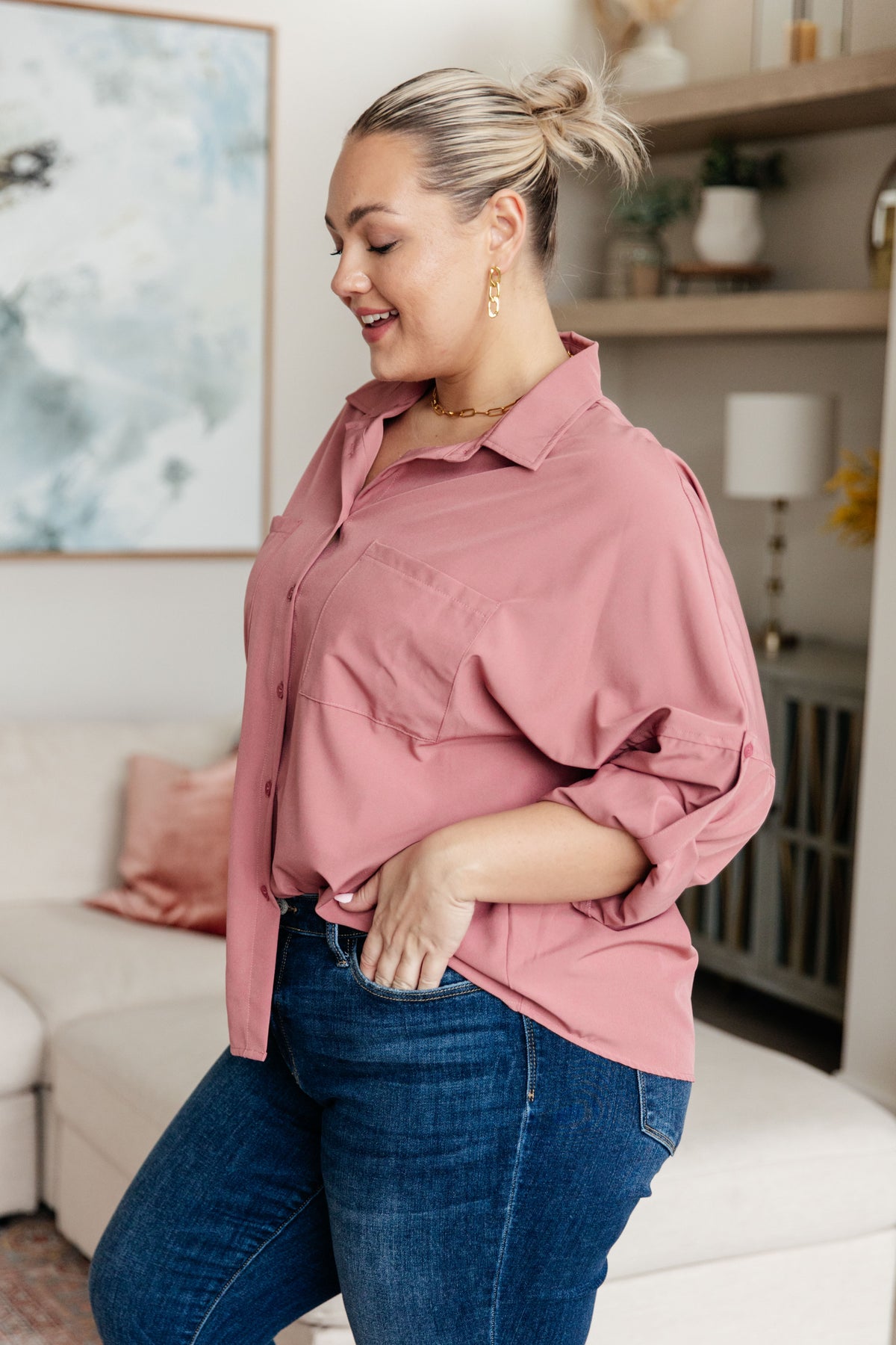 Keep it Profesh Button Up Top - 9/2/2025
