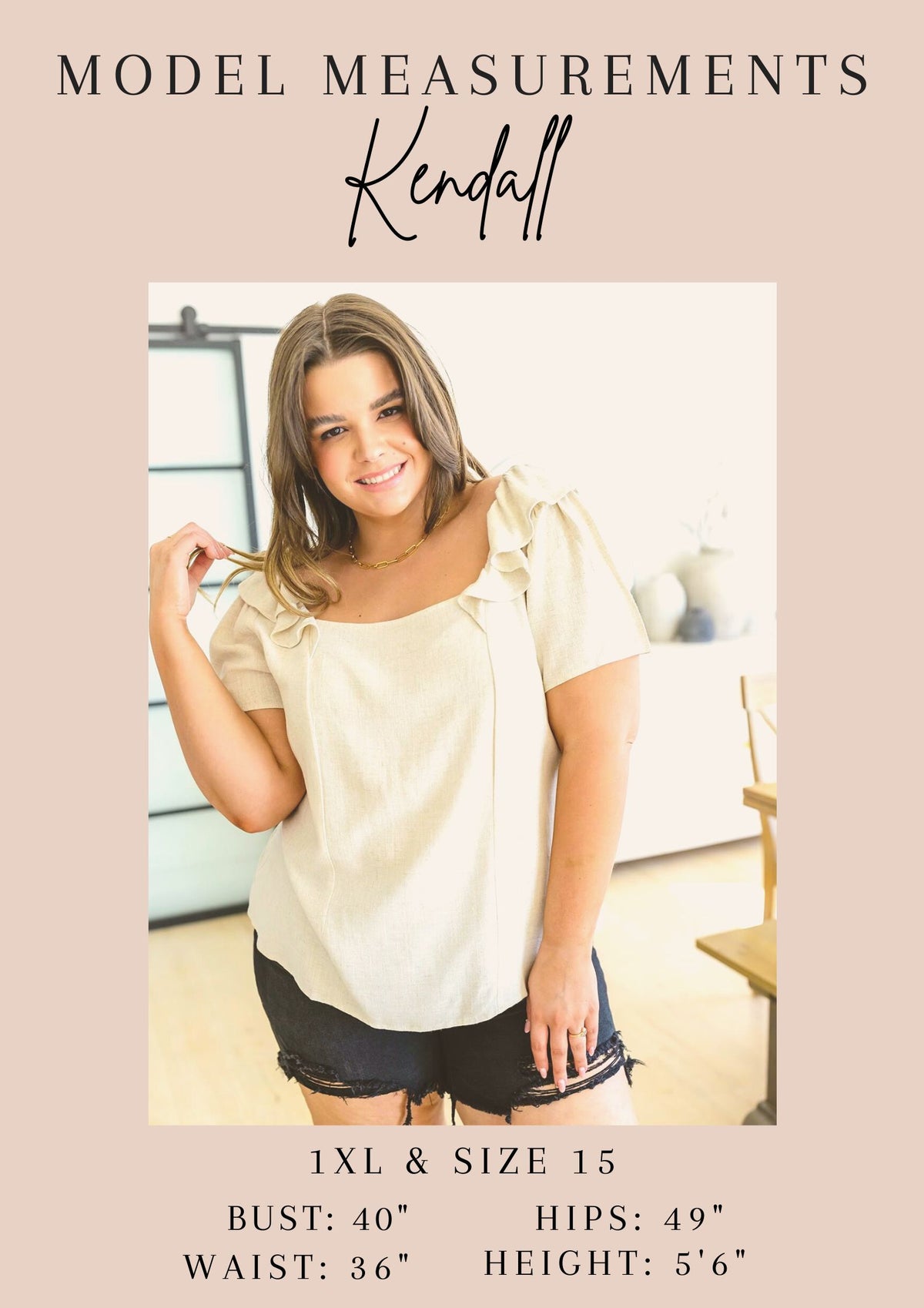 Tippy Top Ribbed Knit Henley - 8/17/2023