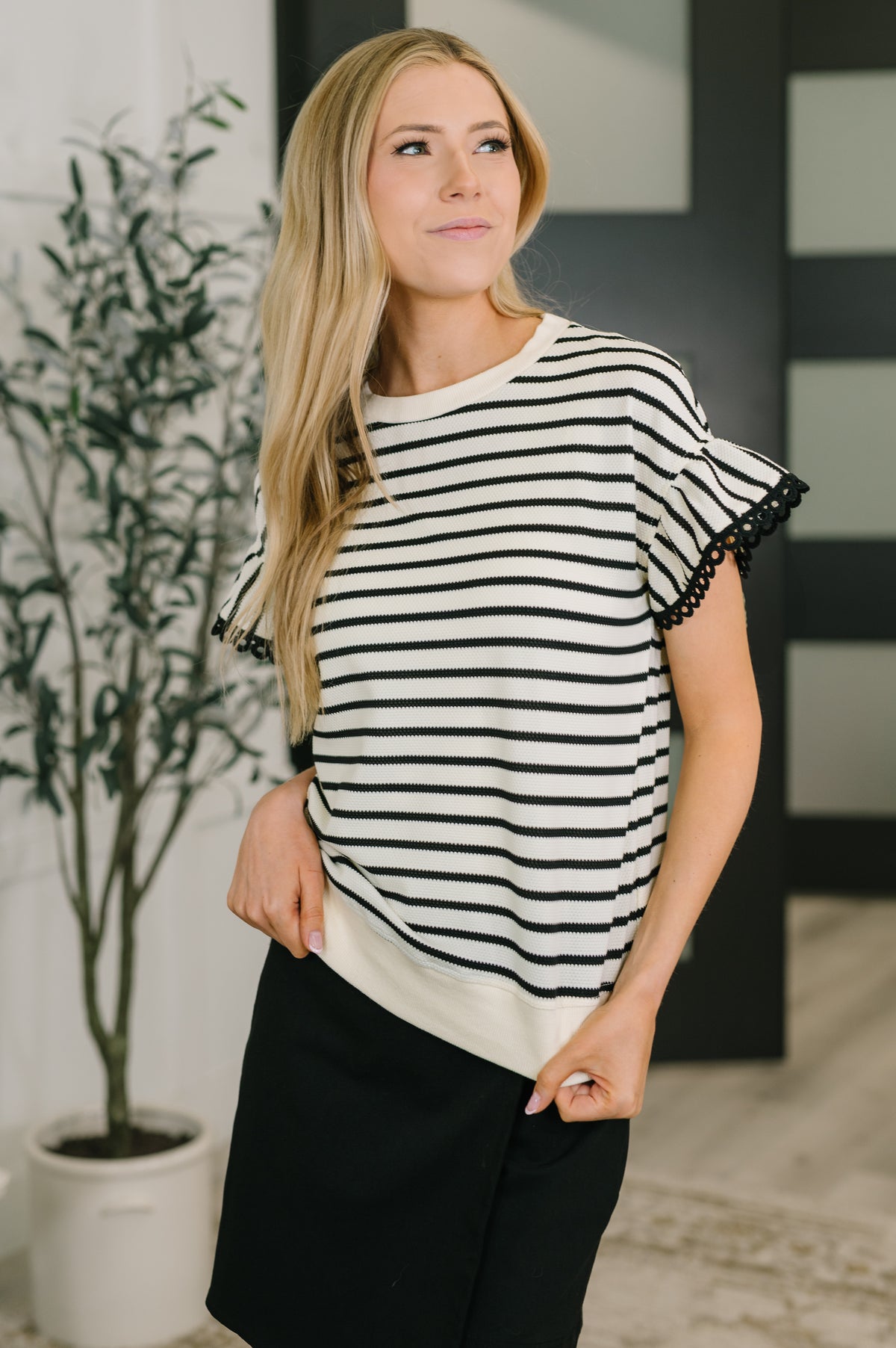 Key to Cute Textured Knit Top - 3/31/2026