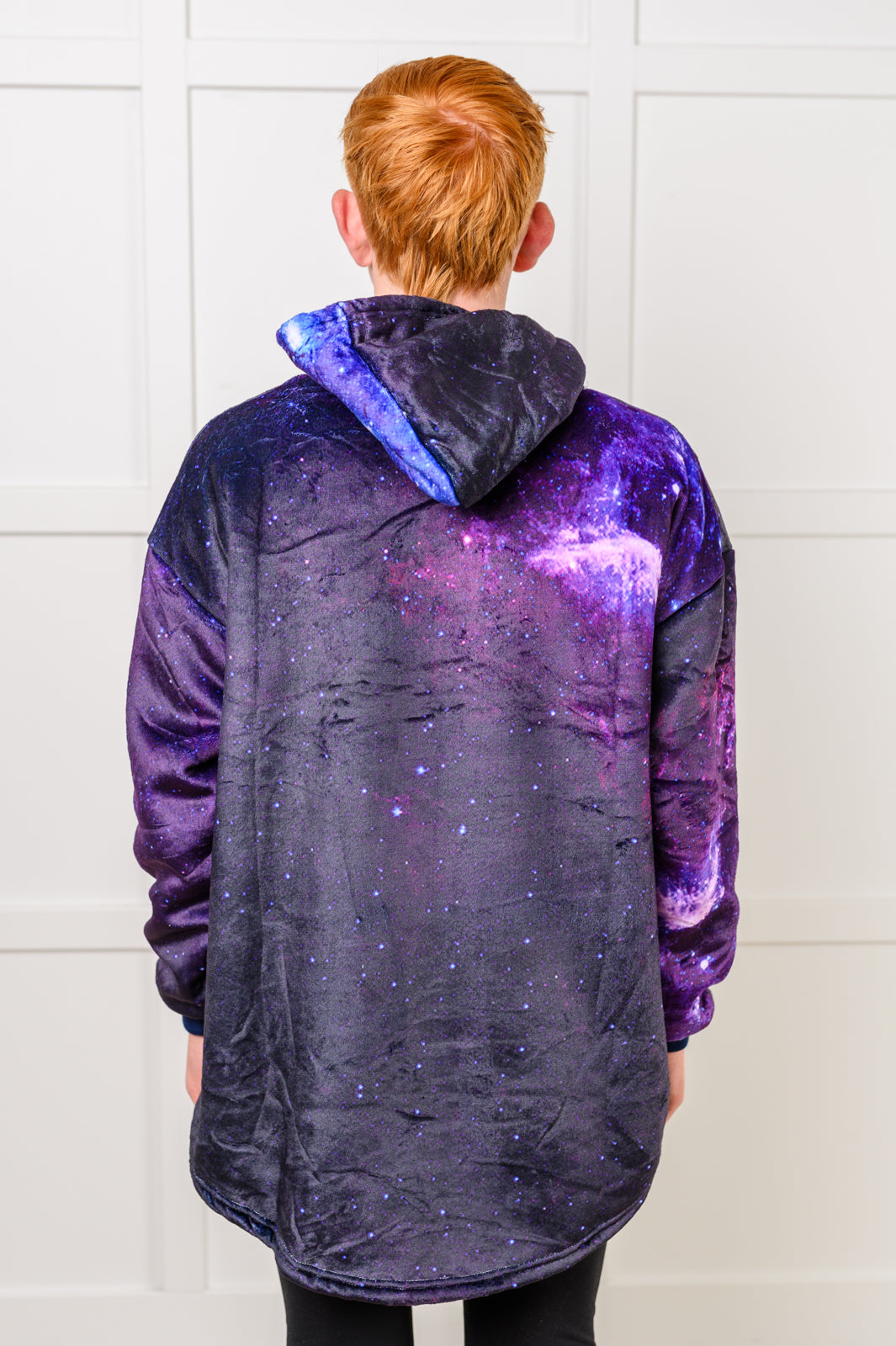 Kids Oversized Hoodie Blanket in Starry Sky - 12/6/2024