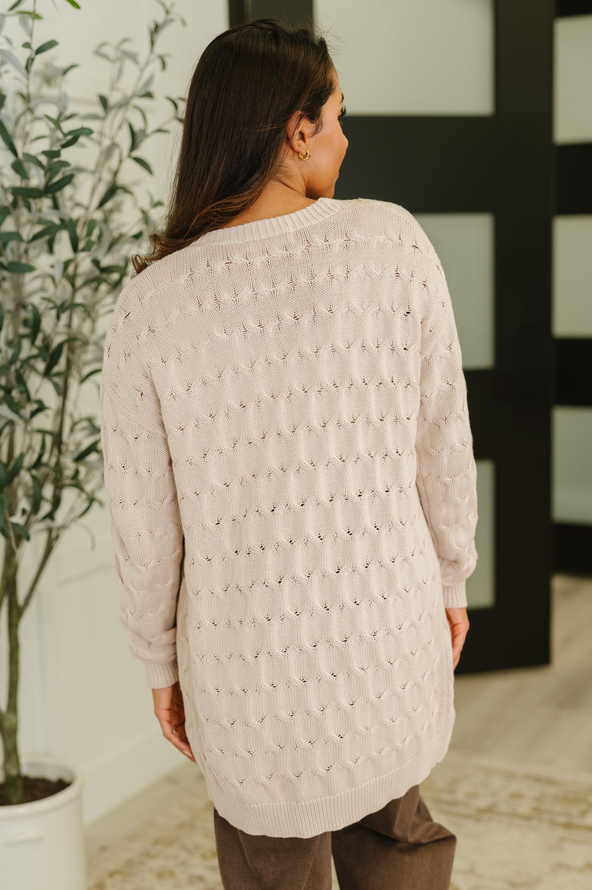 Laugh Airily Cable Knit Cardigan - 9/18/2025