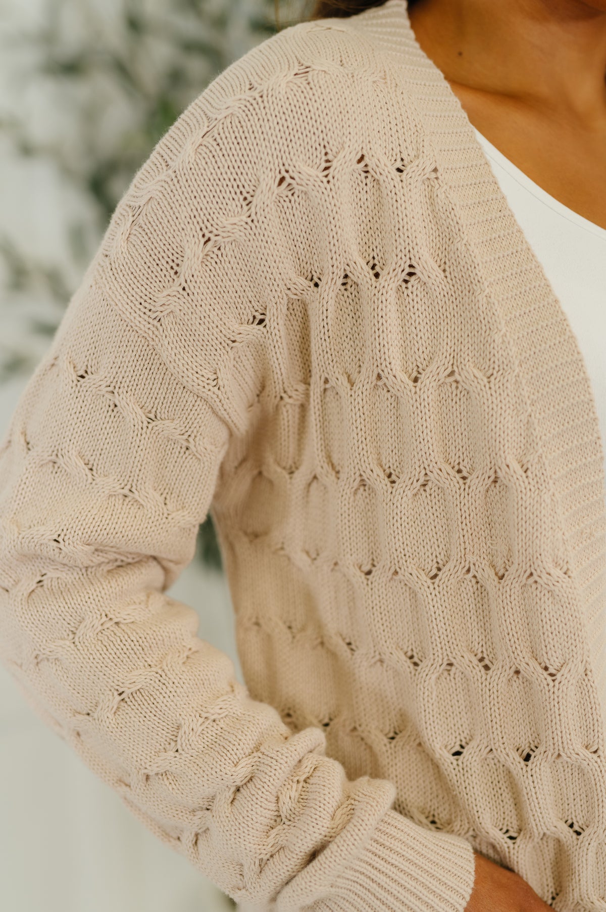 Laugh Airily Cable Knit Cardigan - 9/18/2025