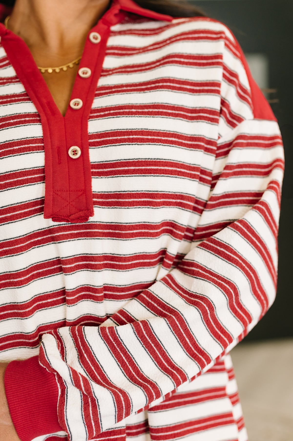 Least of Our Worries Long Sleeve Henley - 11/25/2025