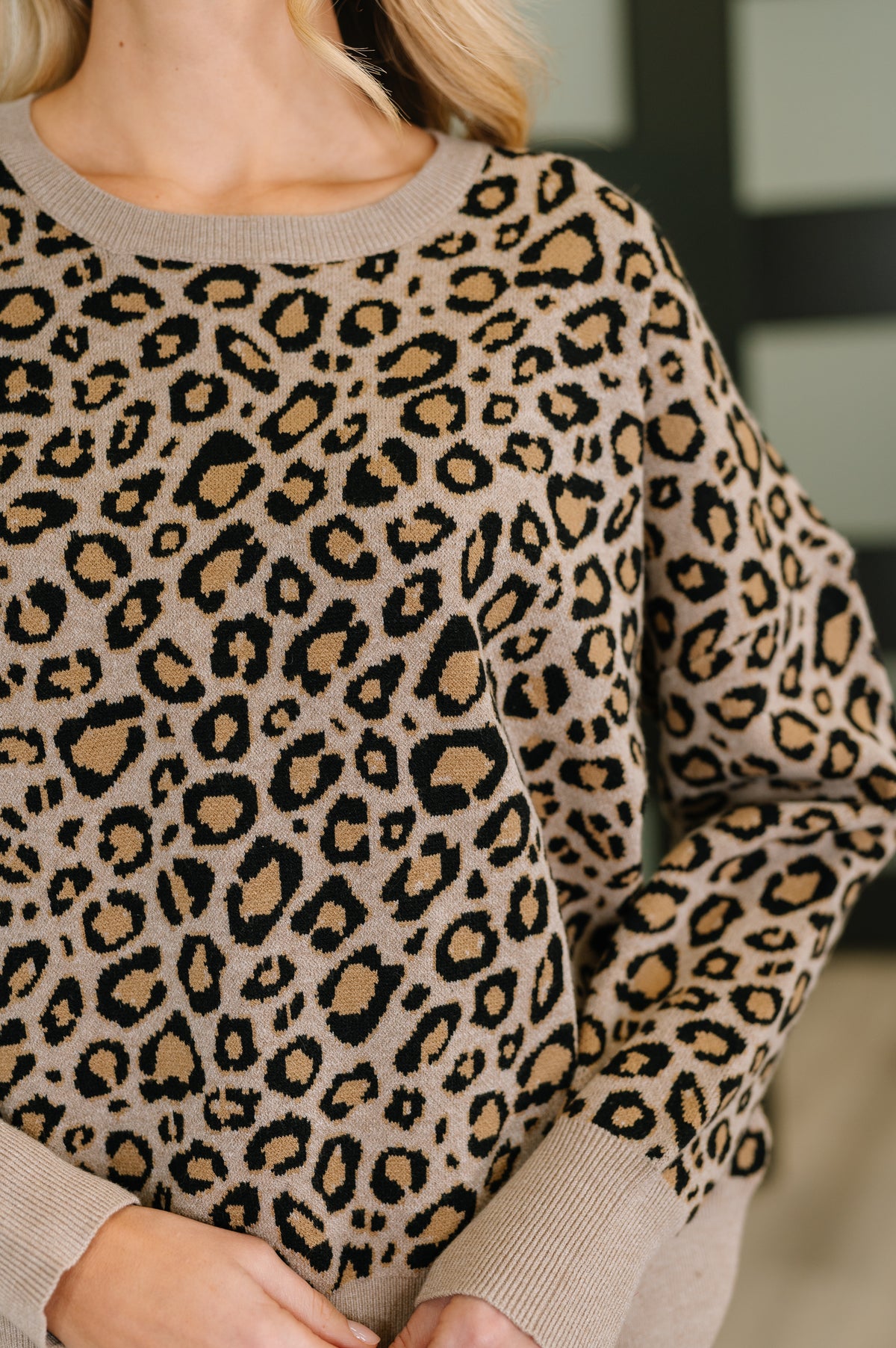 Lil' Sass Never Hurt Leopard Print Pullover - 11/4/2025