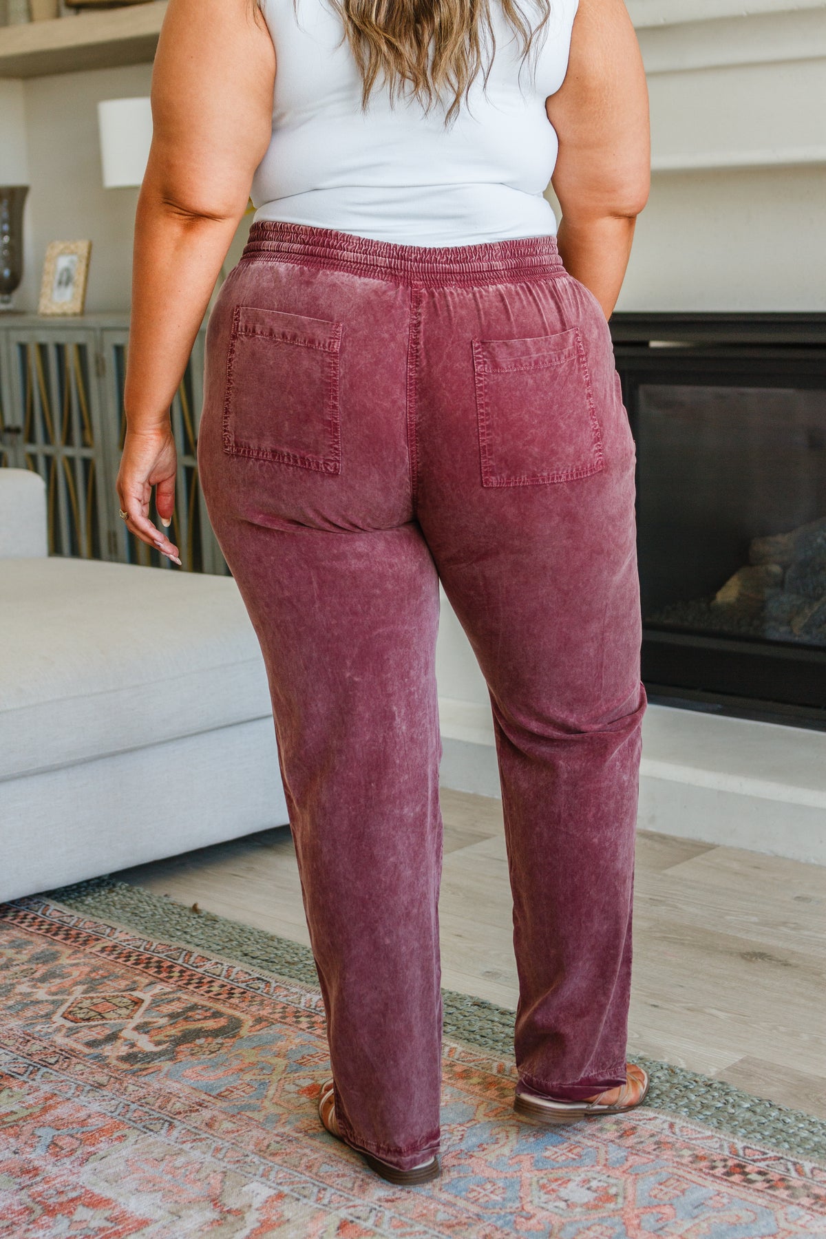 Listen to Me High Rise Mineral Wash Pants - 8/3/2023