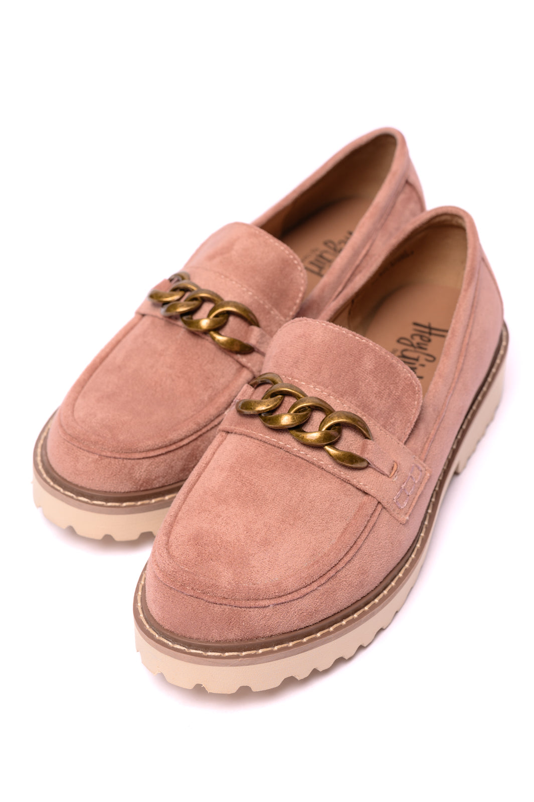 Literally Loafers in Blush Faux Suede - 7/24/2024 Corkys