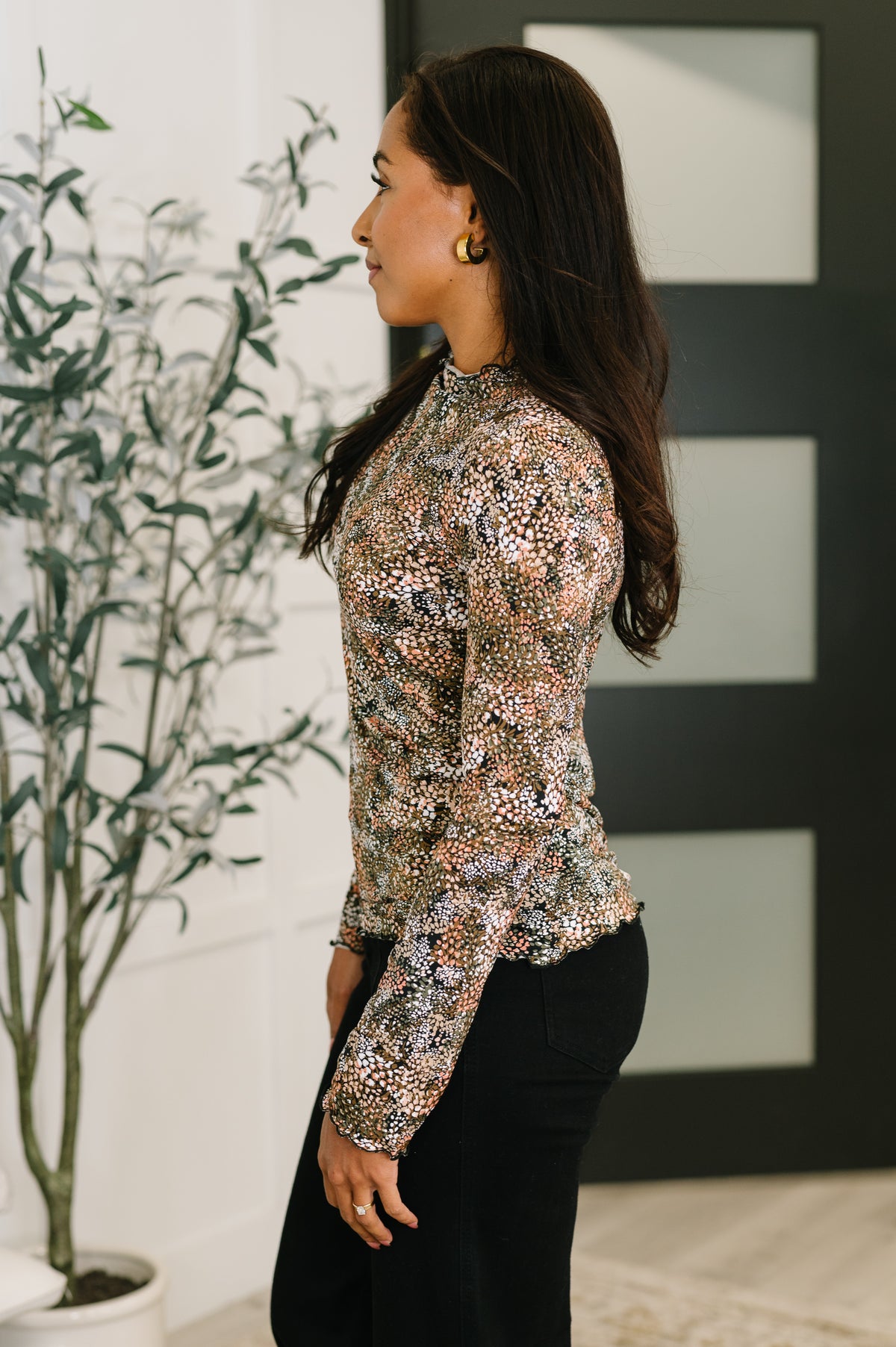 Loud and Proud Long Sleeve Lettuce Hem Top - 12/12/2025