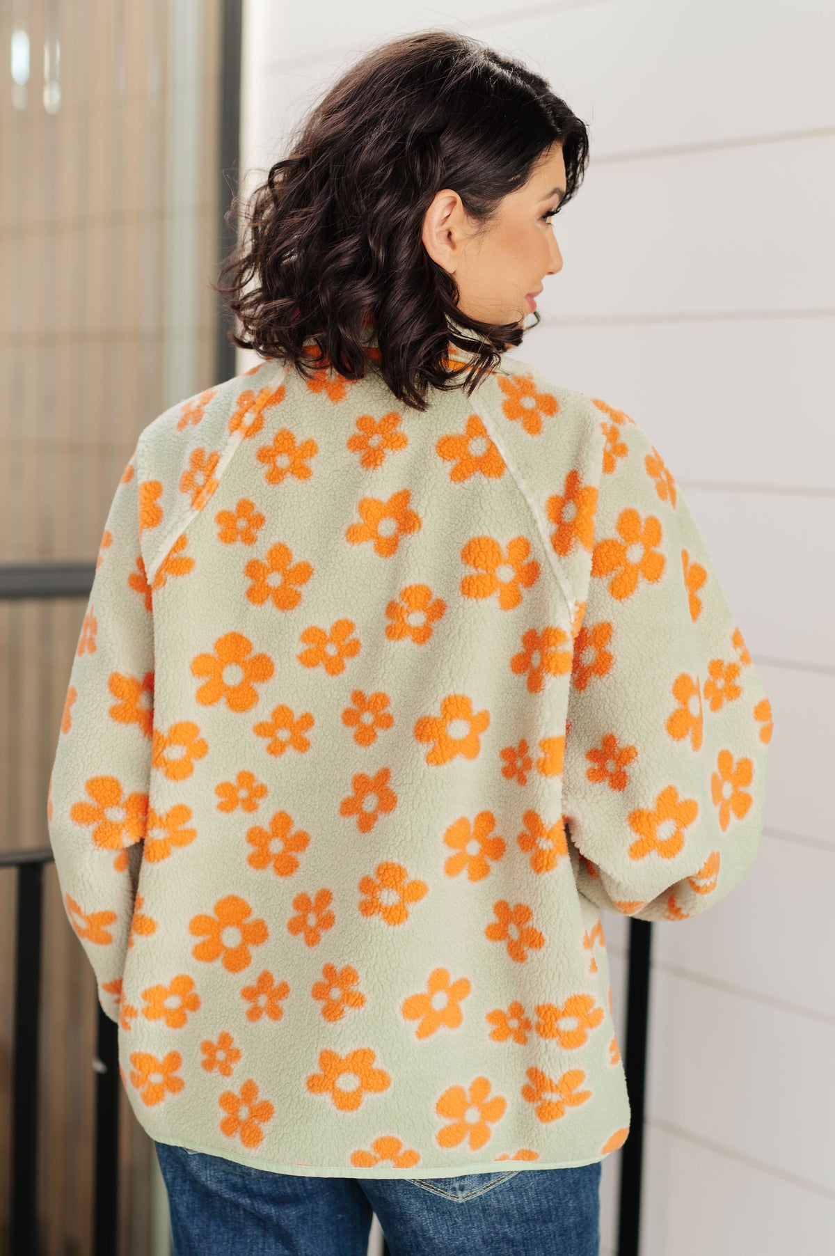 Love It Don't Leave It Floral Fleece Jacket - 11/21/2024