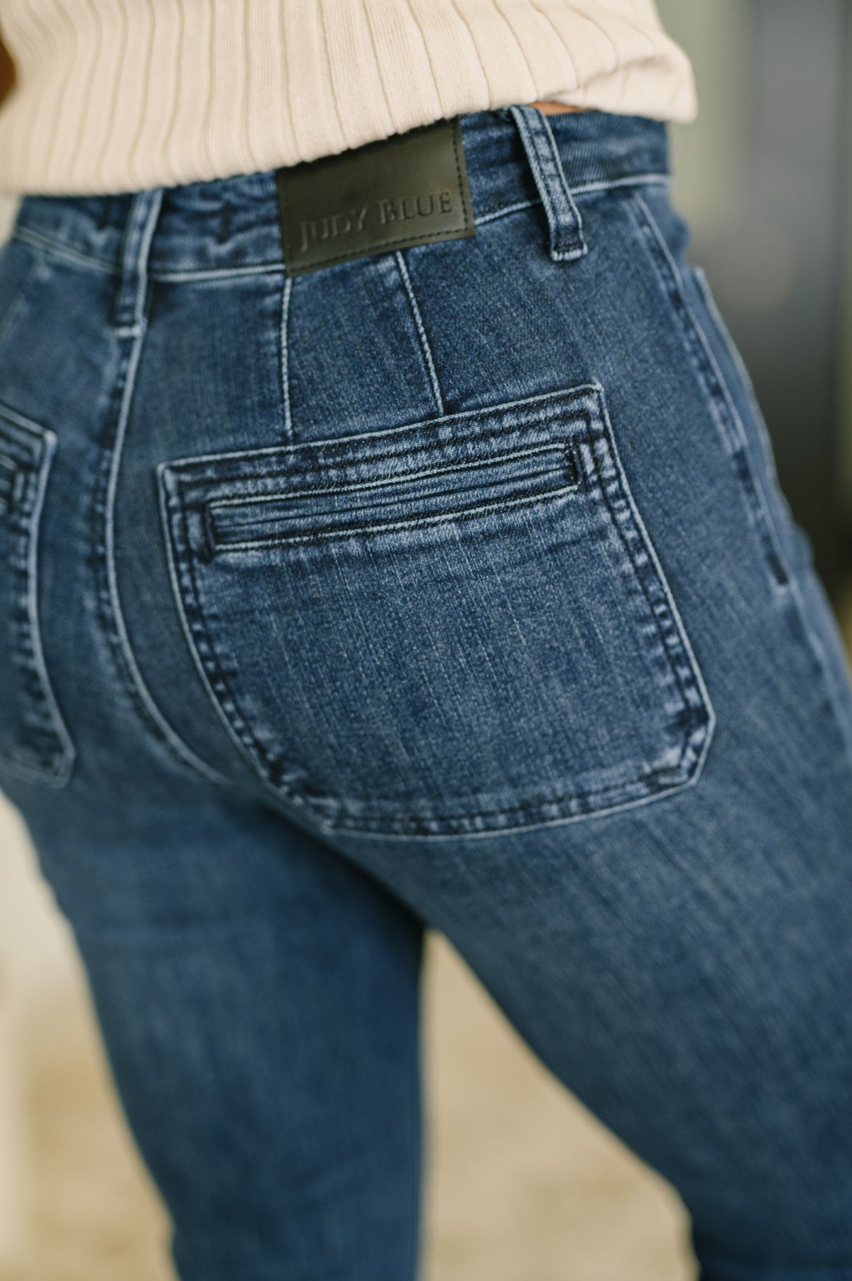 Mackenzie High Waist Flare with Vintage Pocket - 12/31/2025