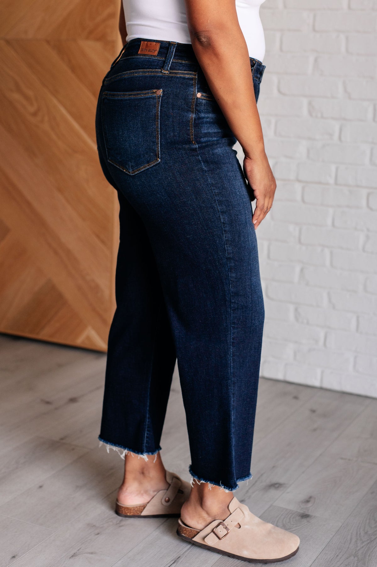 Madeline High Rise Cropped Wide Leg Jeans - 10/16/2024