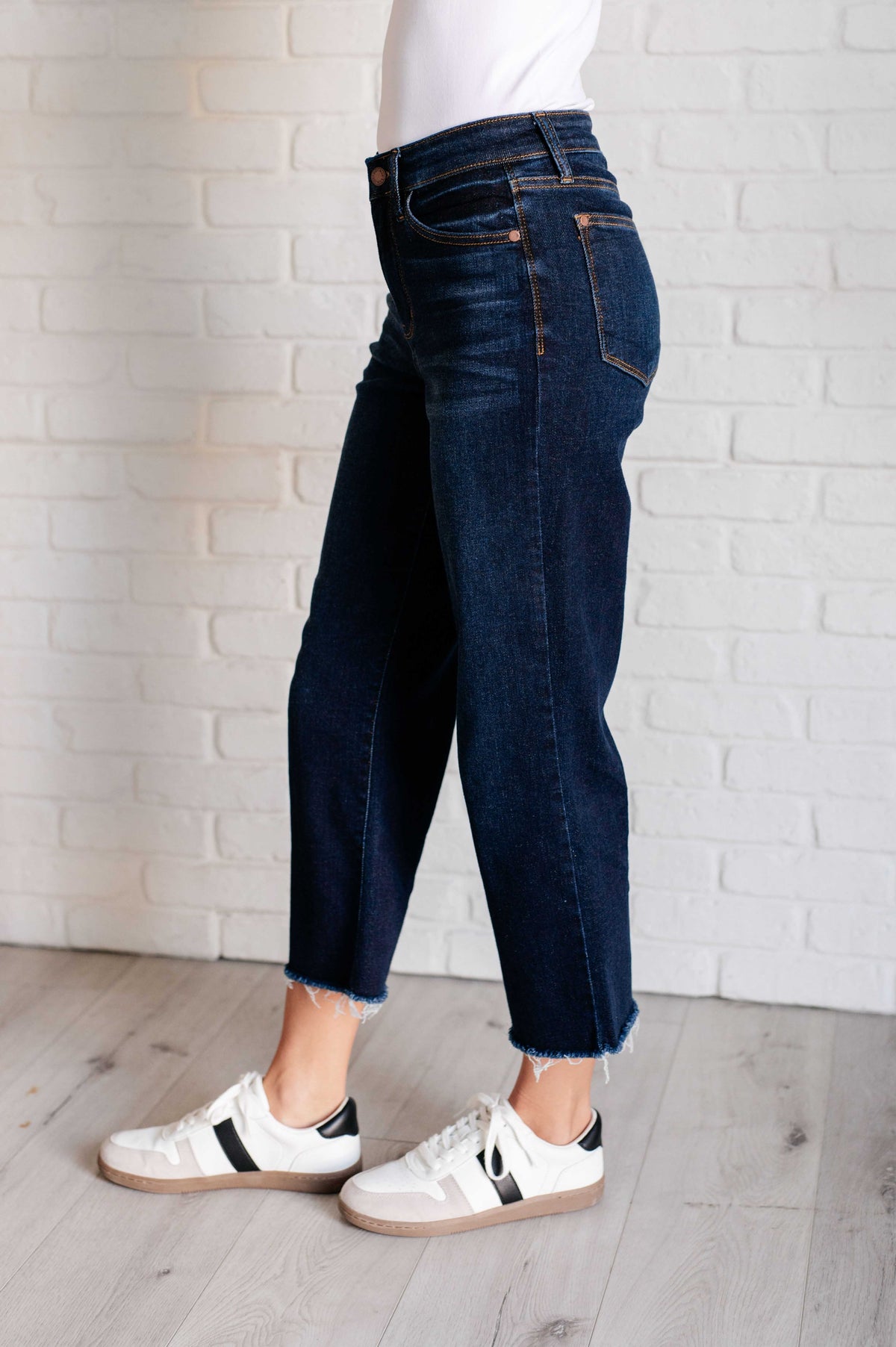 Madeline High Rise Cropped Wide Leg Jeans - 10/16/2024