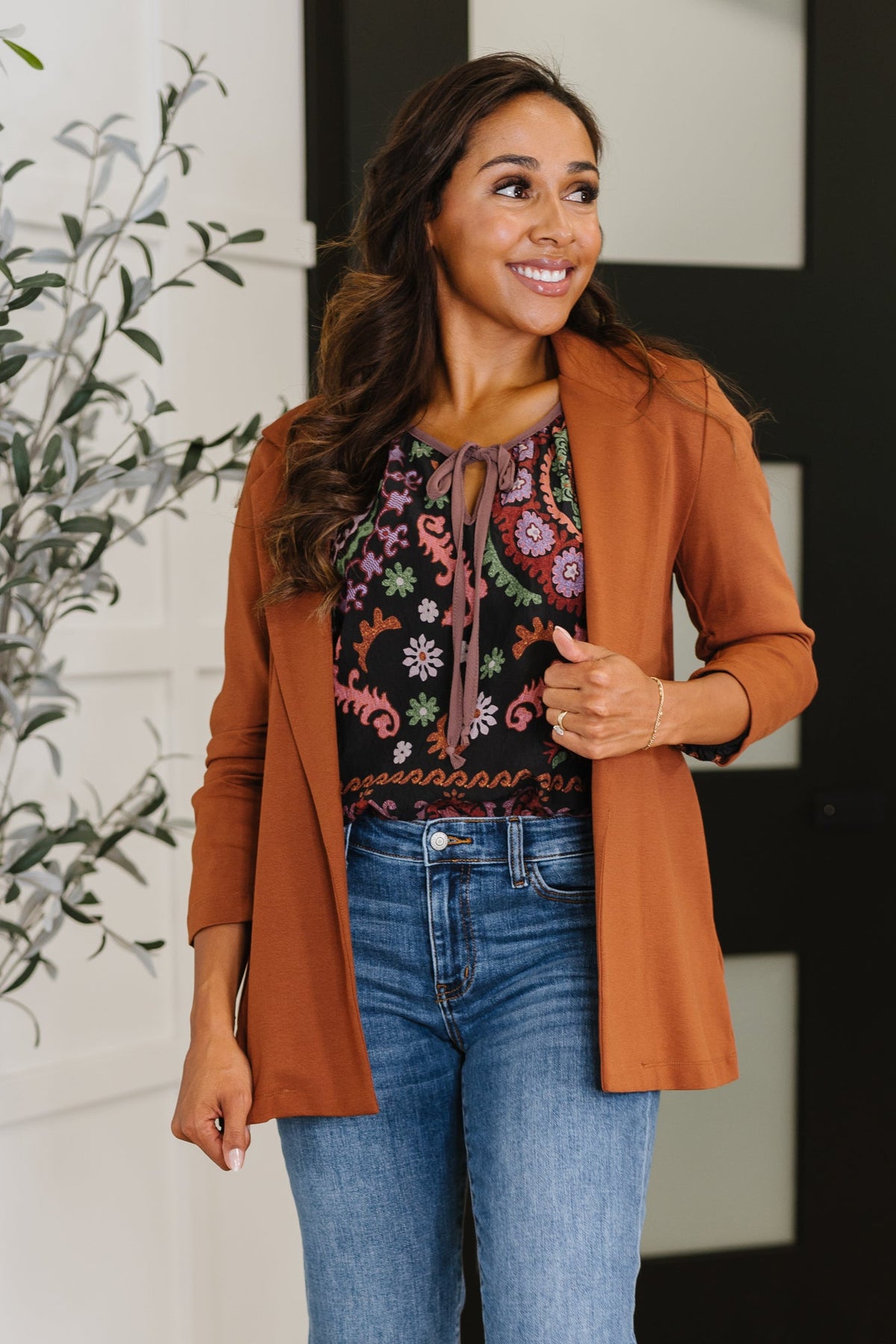 Magic 3/4 Blazer in Rust - 10/3/2024