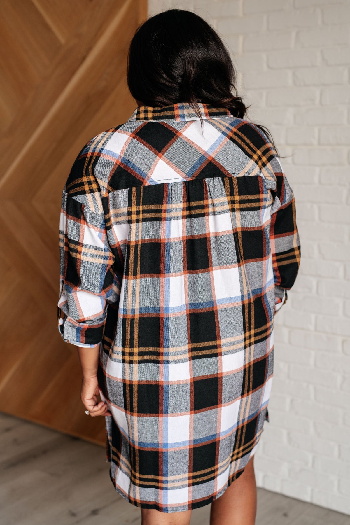 Make it Right Plaid Shirt Dress - 10/29/2024