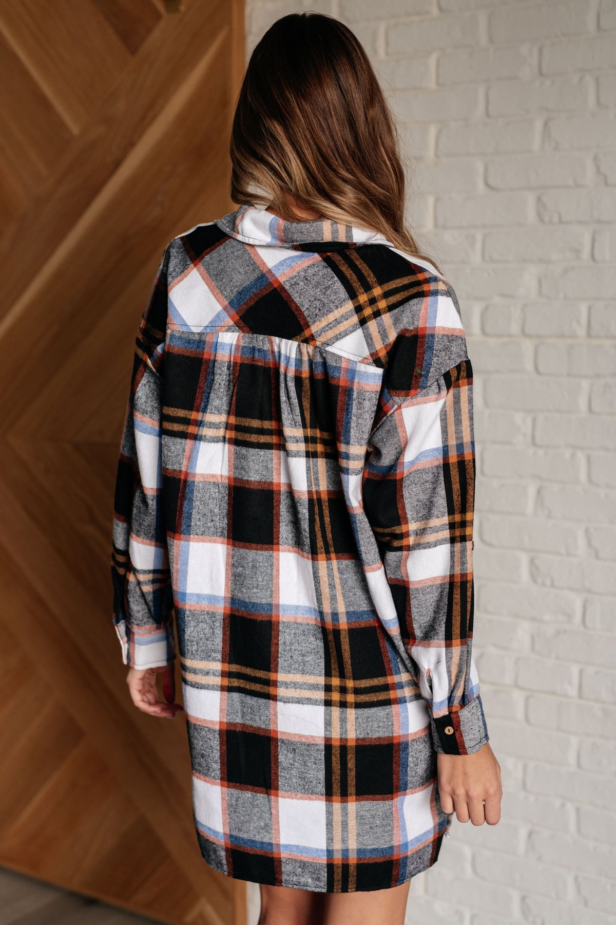 Make it Right Plaid Shirt Dress - 10/29/2024