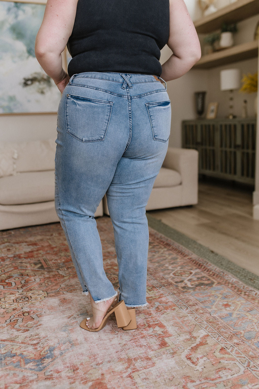 Mariah Mid Rise Cool Relaxed Jeans - 6/7/2023