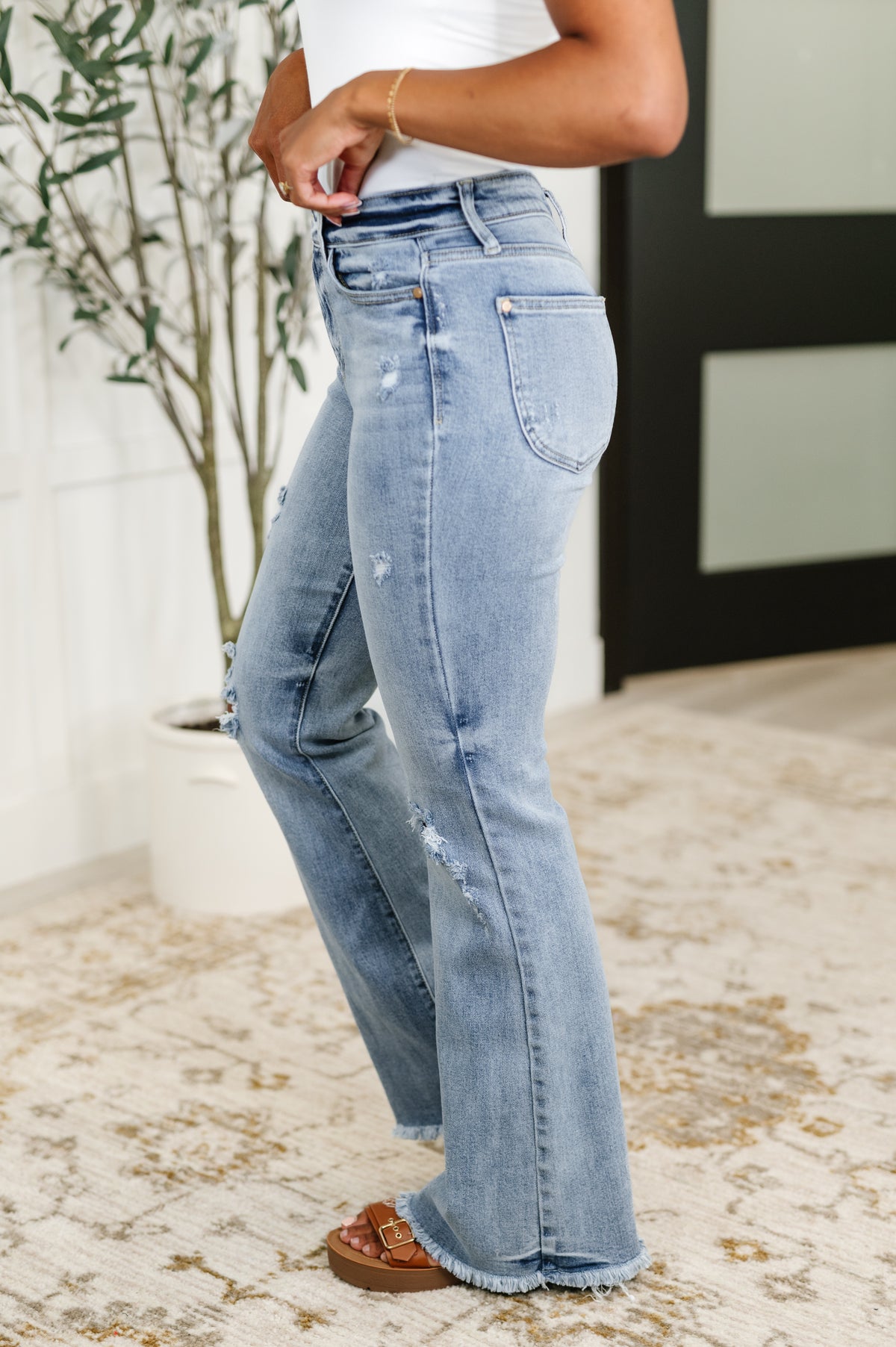 Marlena High Rise Shield Pocket Flare Jeans - 5/28/2025 NEW