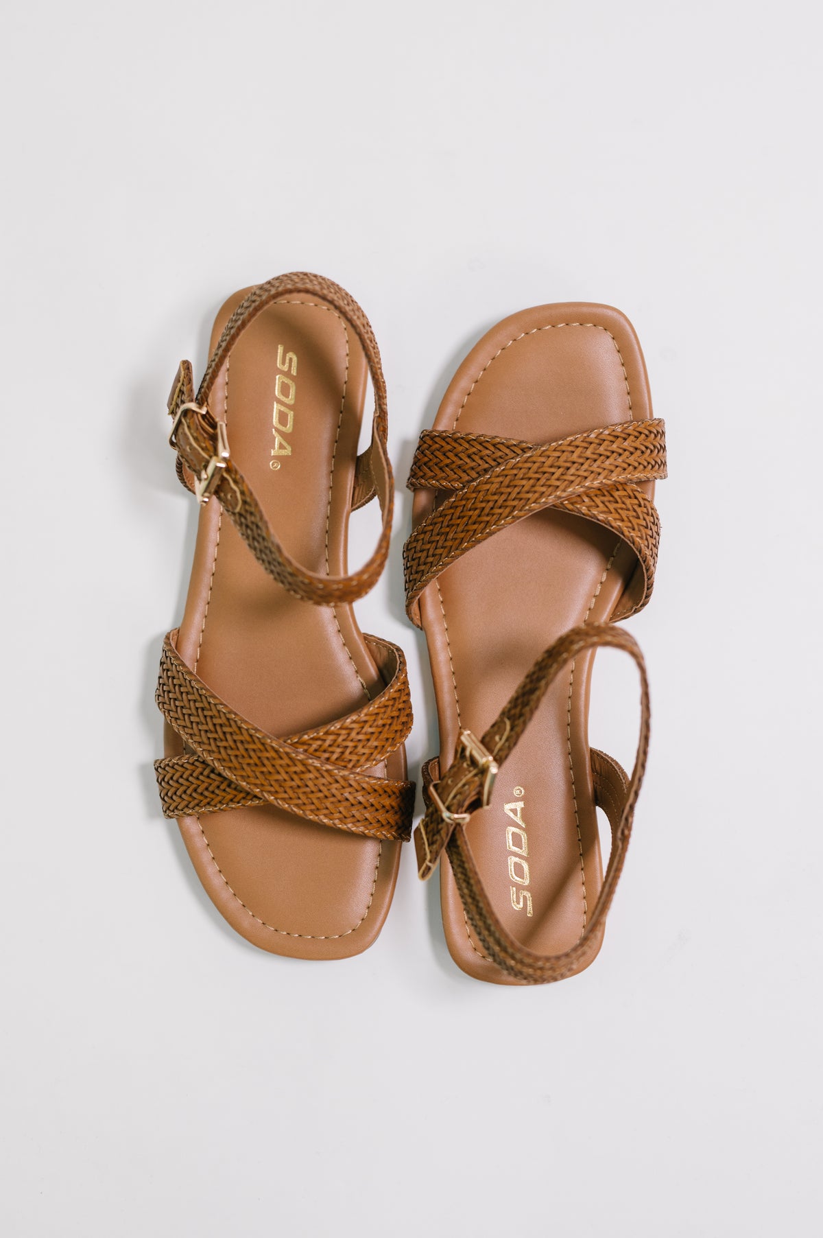 Marlene Ankle Strap Woven Sandal - 8/14/2026
