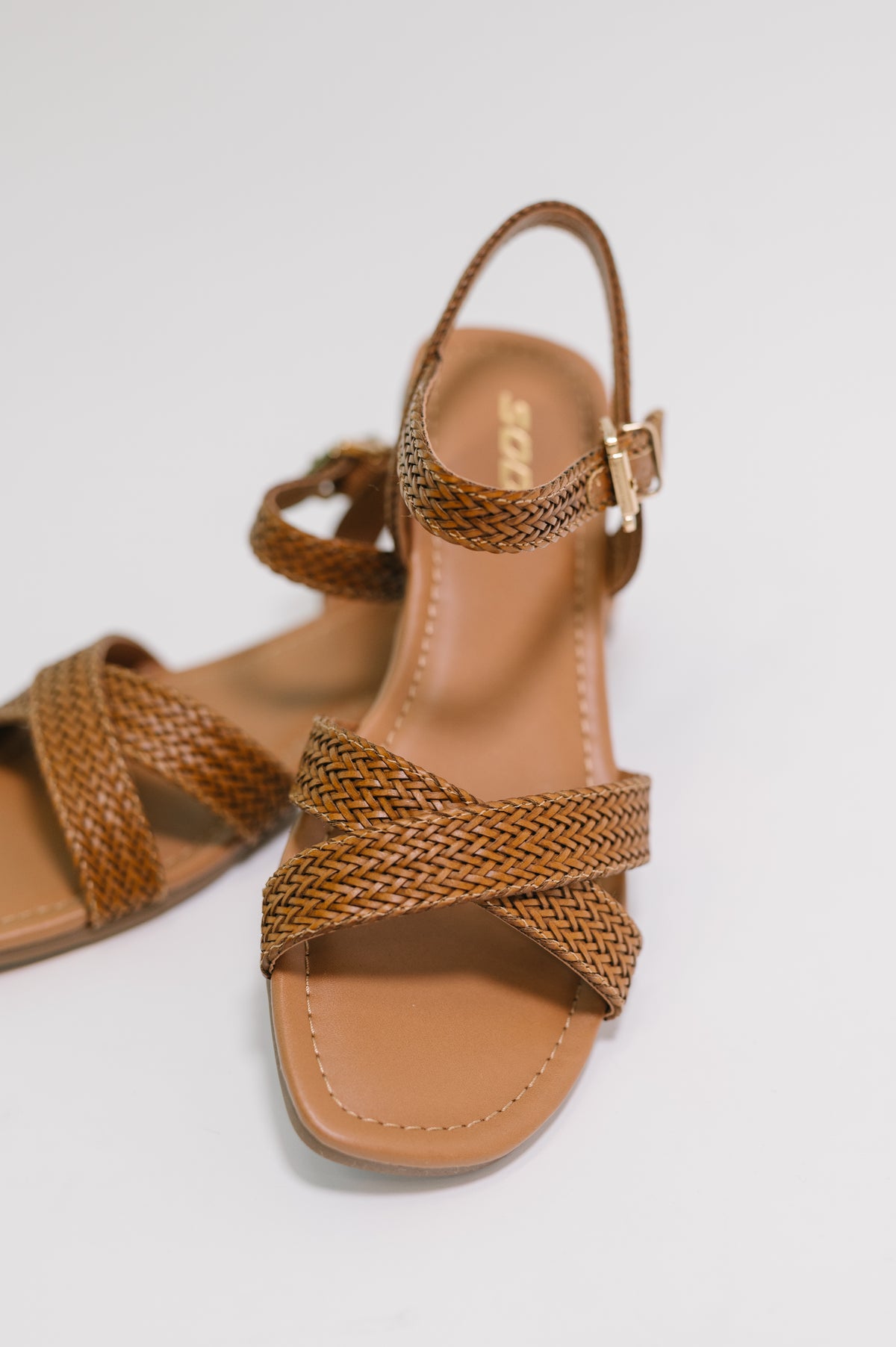 Marlene Ankle Strap Woven Sandal - 8/14/2026