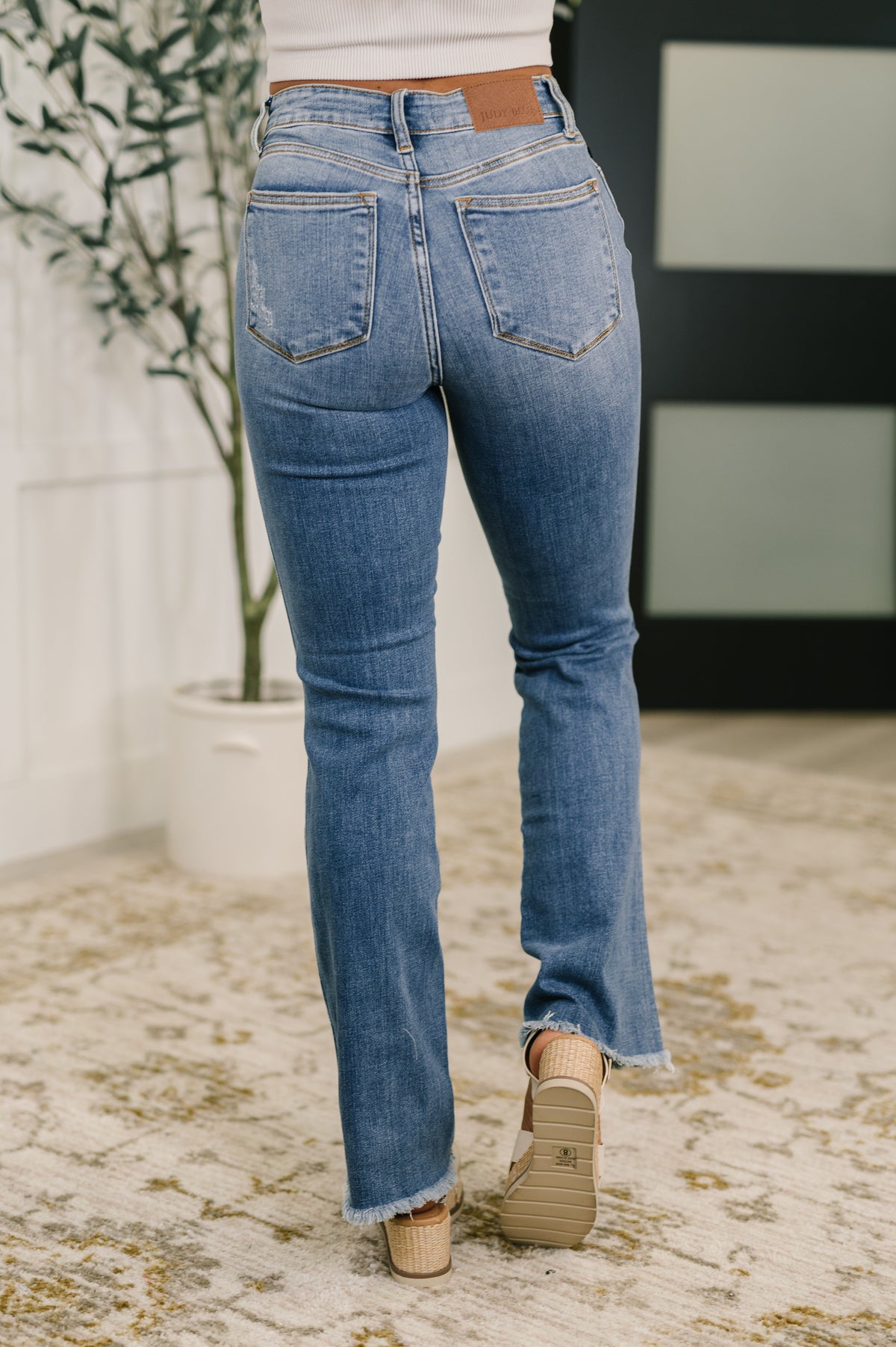 Maureen High Rise Distressed Bootcut Jeans - 6/18/2025 NEW