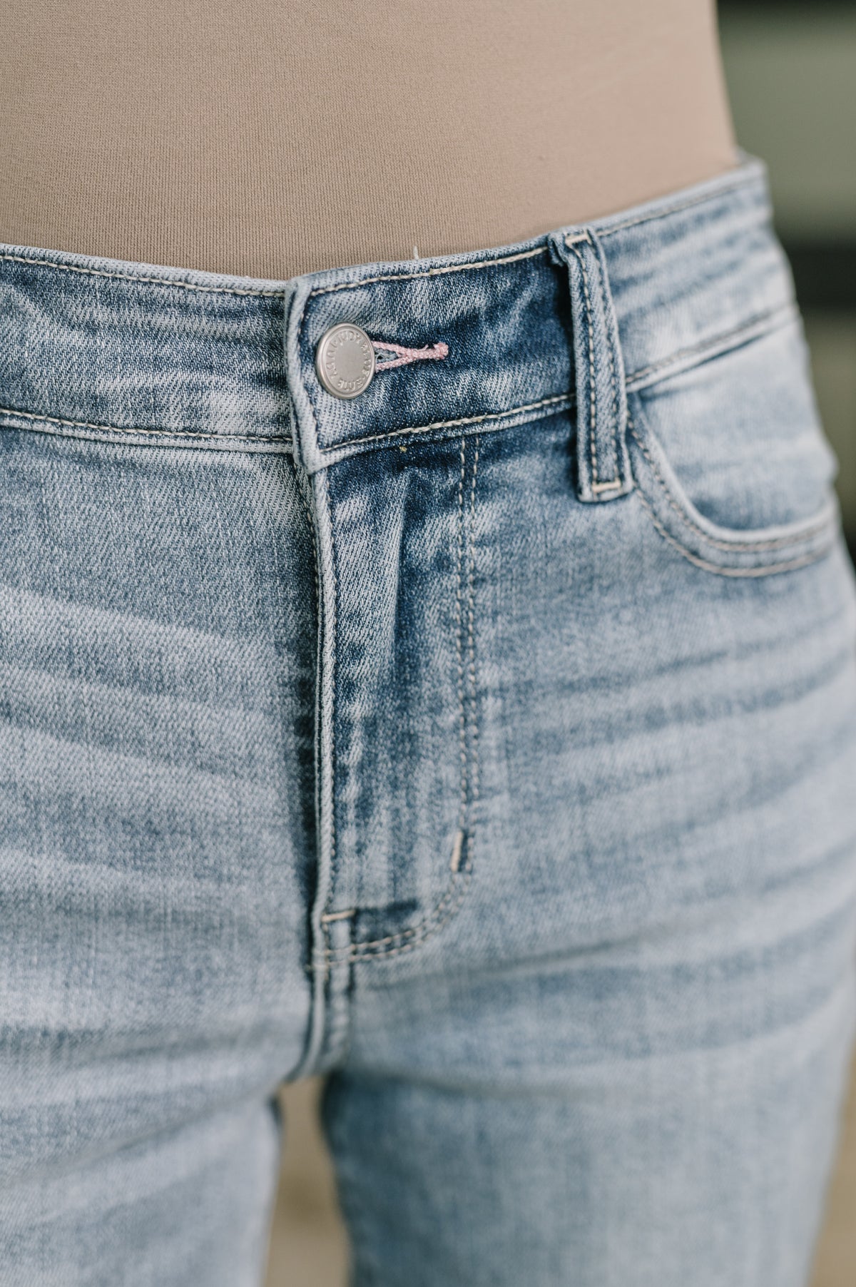 Mckaylee Mid Rise Kick Flare Jeans with Frayed Hem - 5/20/2026