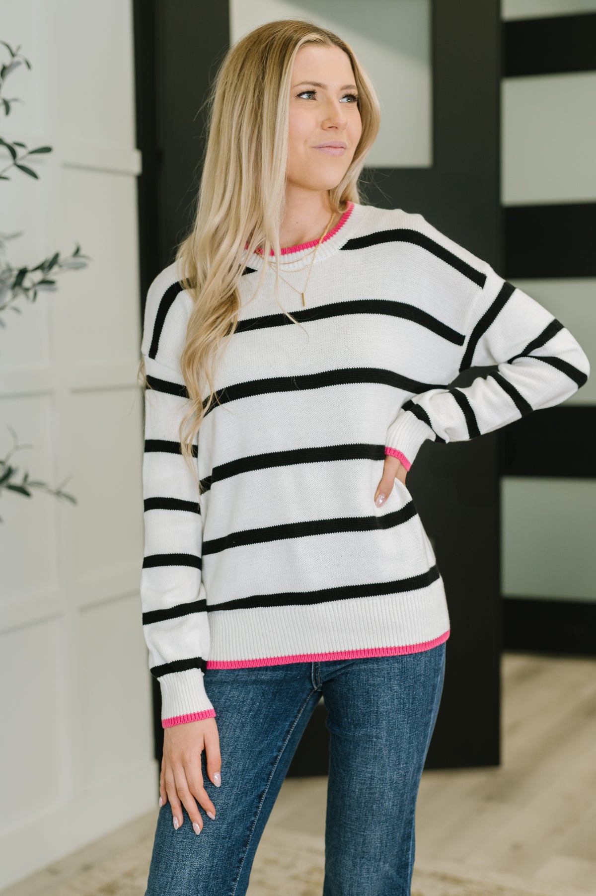 Much to My Relief Striped Sweater - 9/30/2025