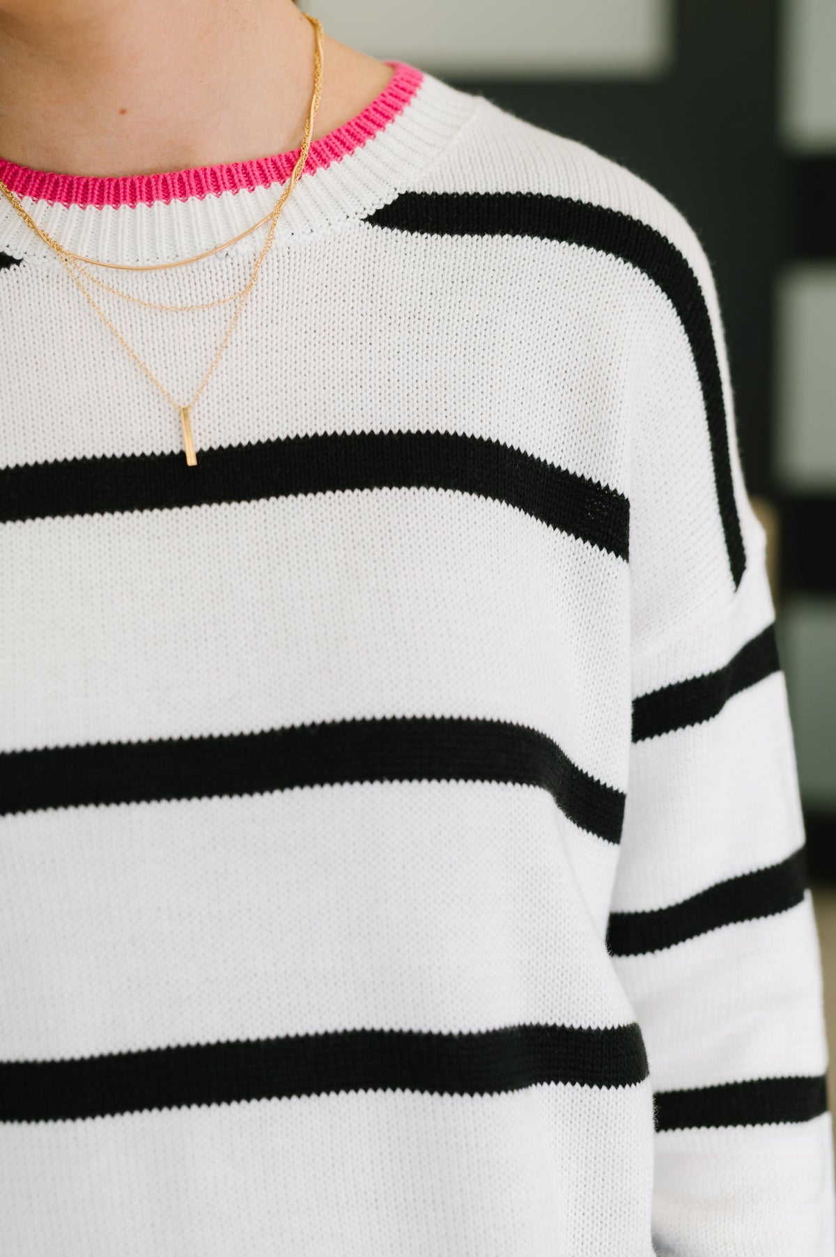 Much to My Relief Striped Sweater - 9/30/2025