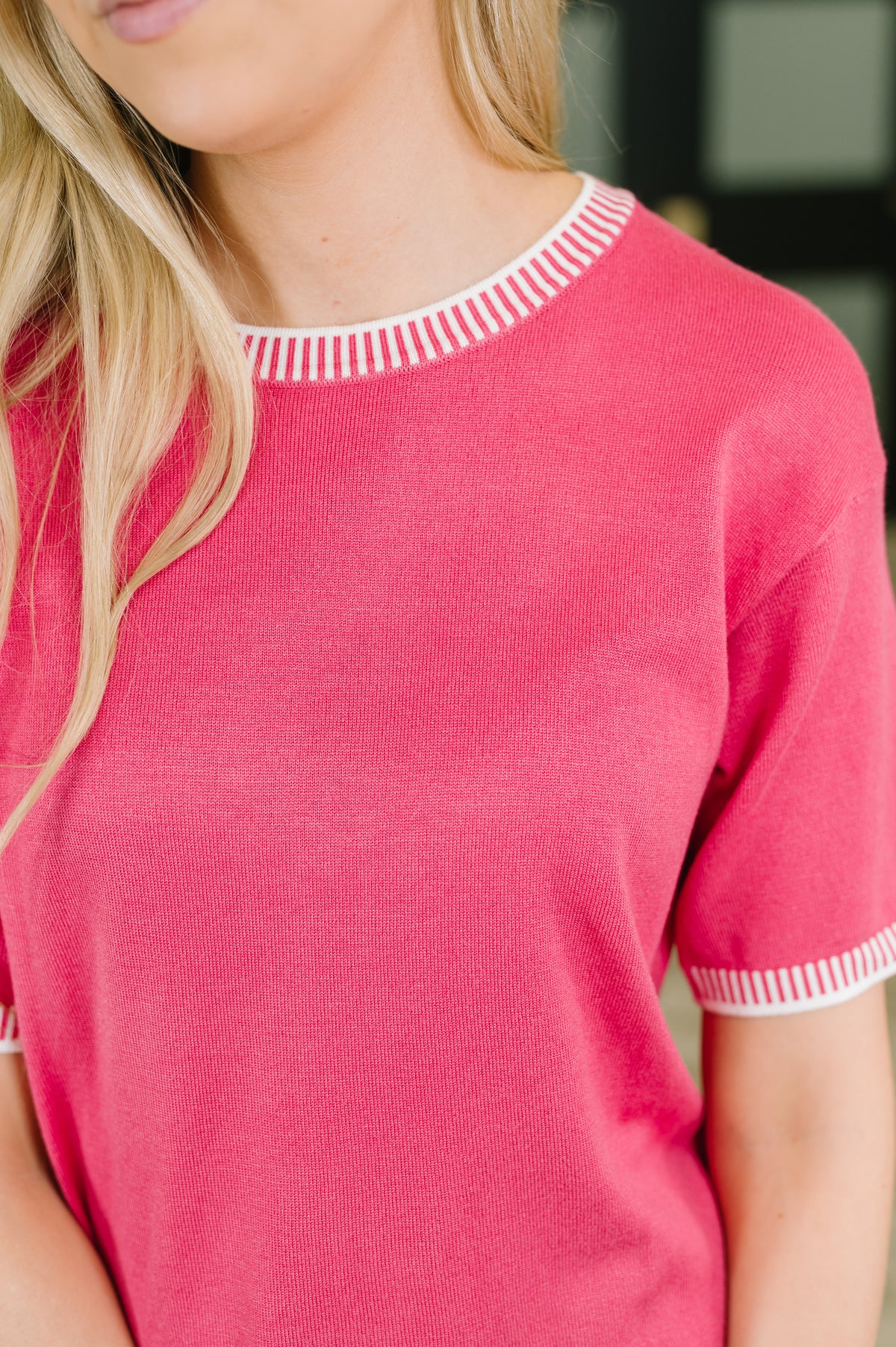 My, Oh, My Trim Detail Top - 8/28/2026