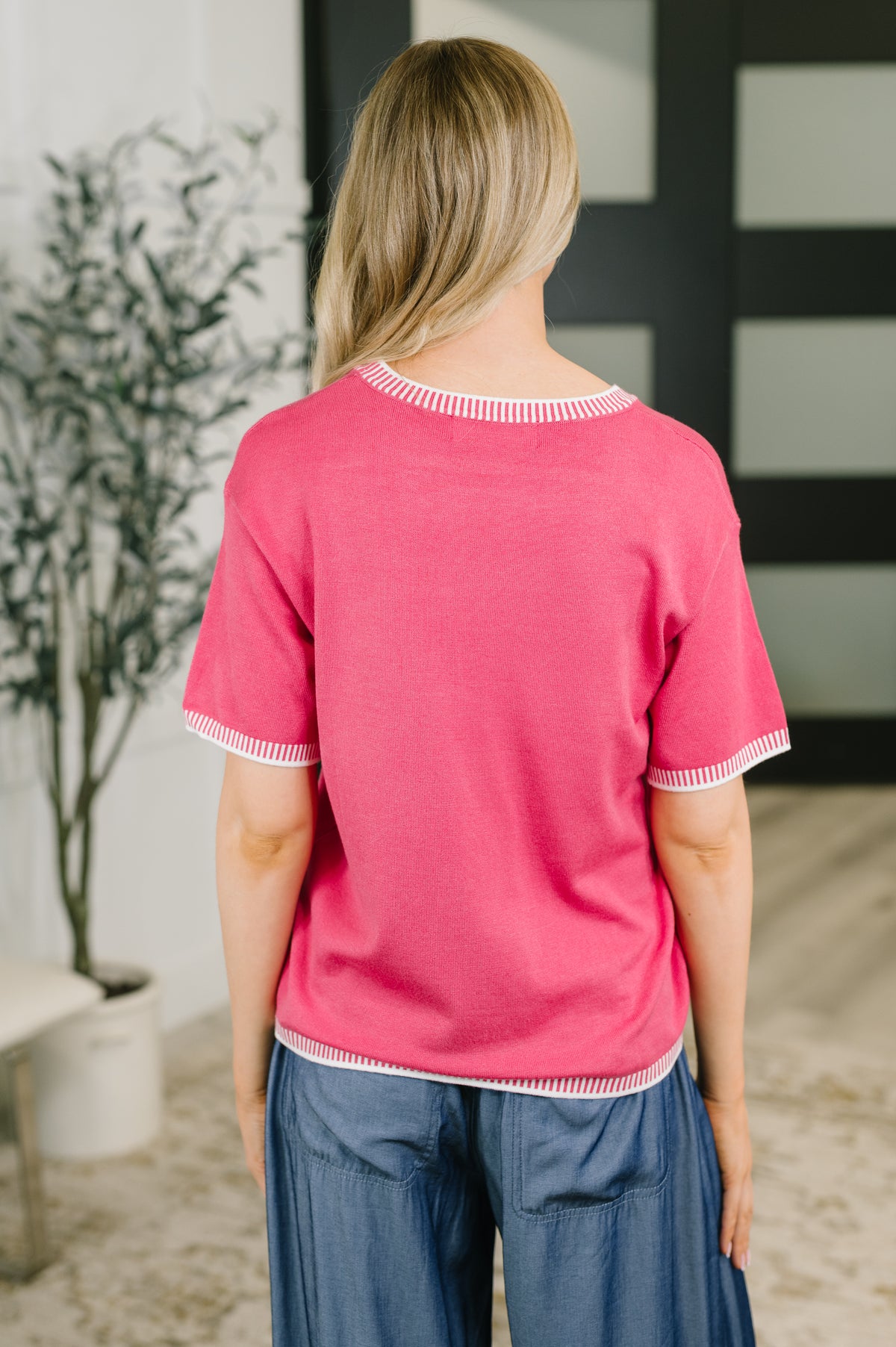 My, Oh, My Trim Detail Top - 8/28/2026
