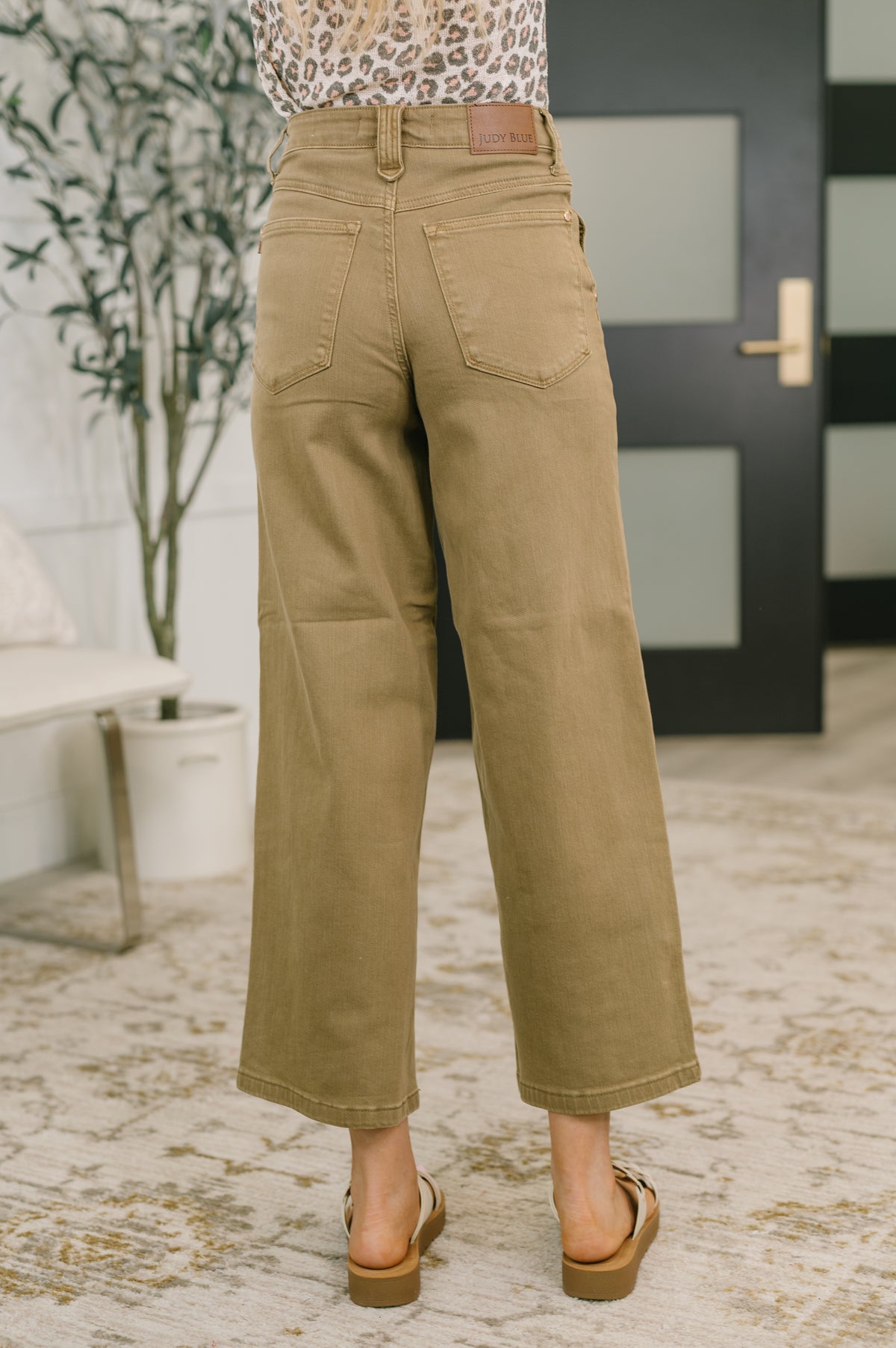 Nancy High Waist Wide Leg Ankle Jean with Vintage Front Yoke - 6/3/2026