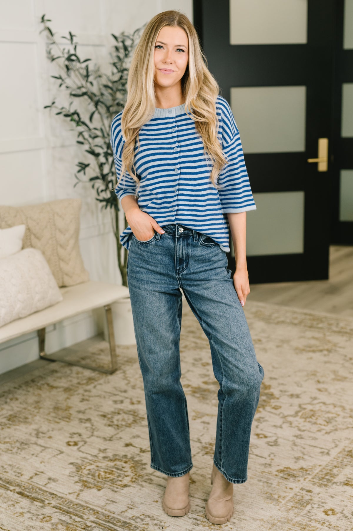 Never Let Me Down Brushed Button Down Cardigan - 10/2/2026