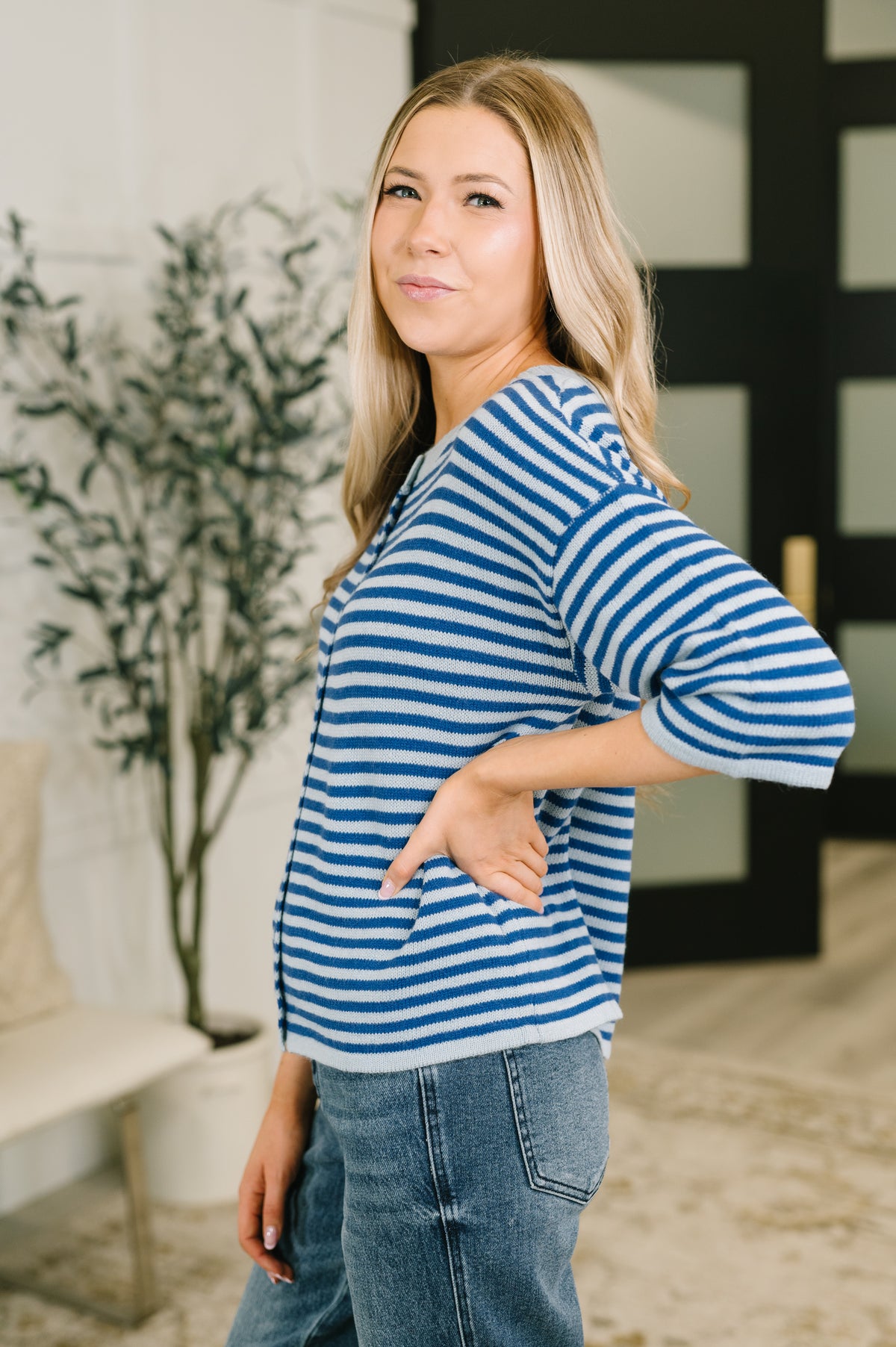 Never Let Me Down Brushed Button Down Cardigan - 10/2/2026