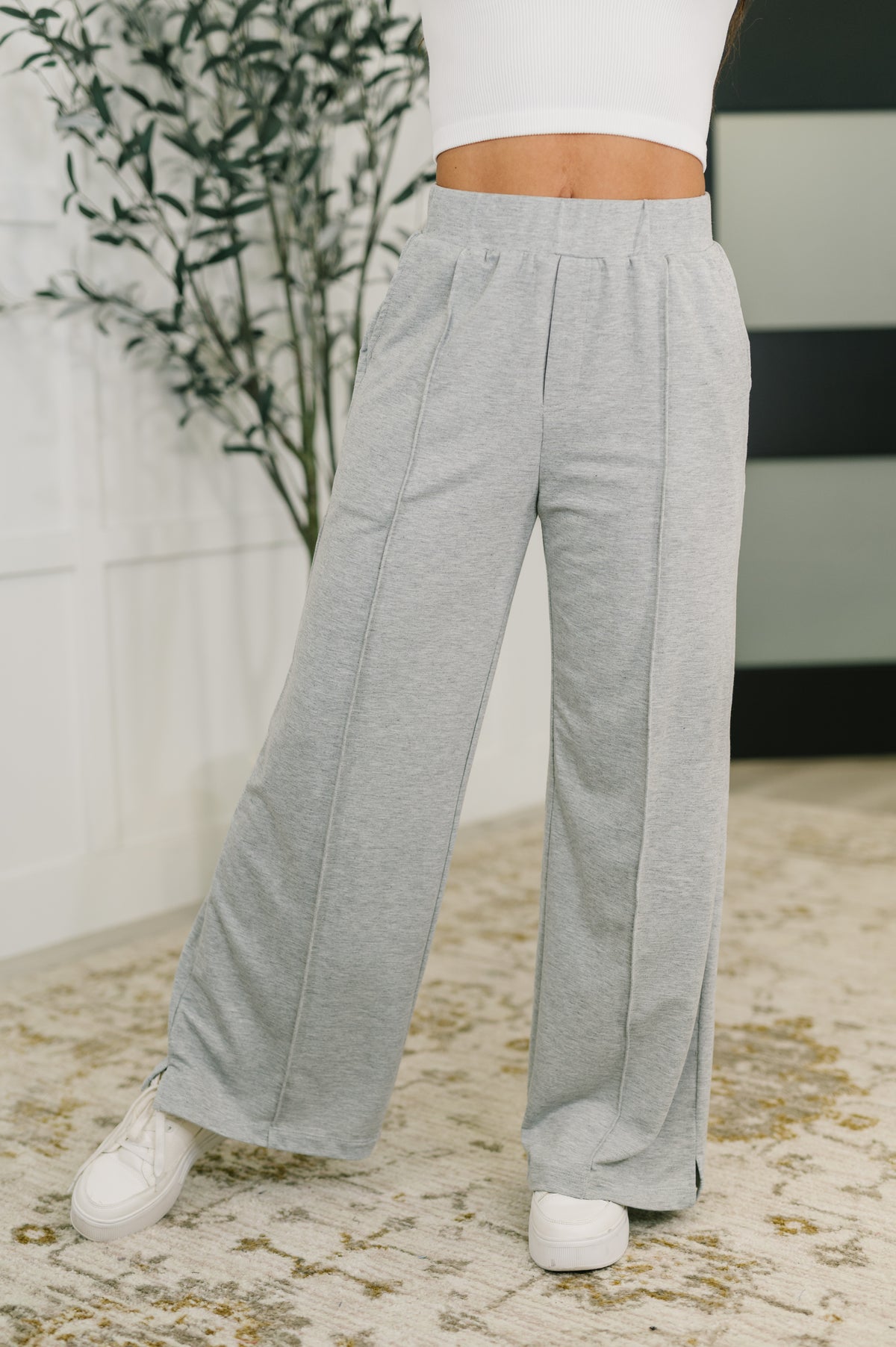 New Discovery Center Seam Wide Leg Pants - 7/2/2025