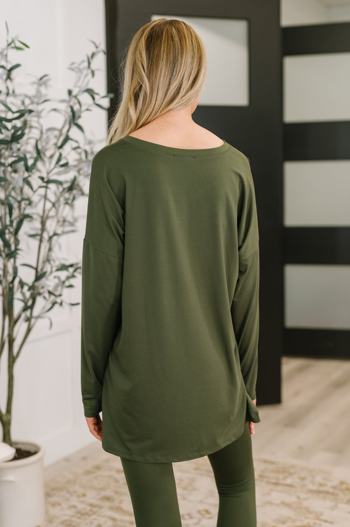 Next to Nothing Top and Bottom Set in Dark Olive - 11/19/2025