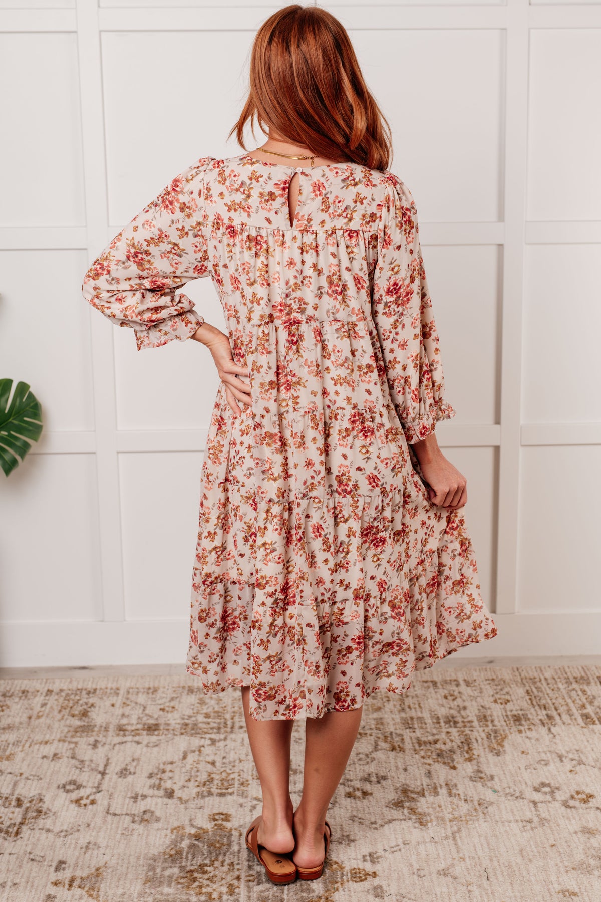 Next to You Balloon Sleeve Floral Dress - 11/5/2024