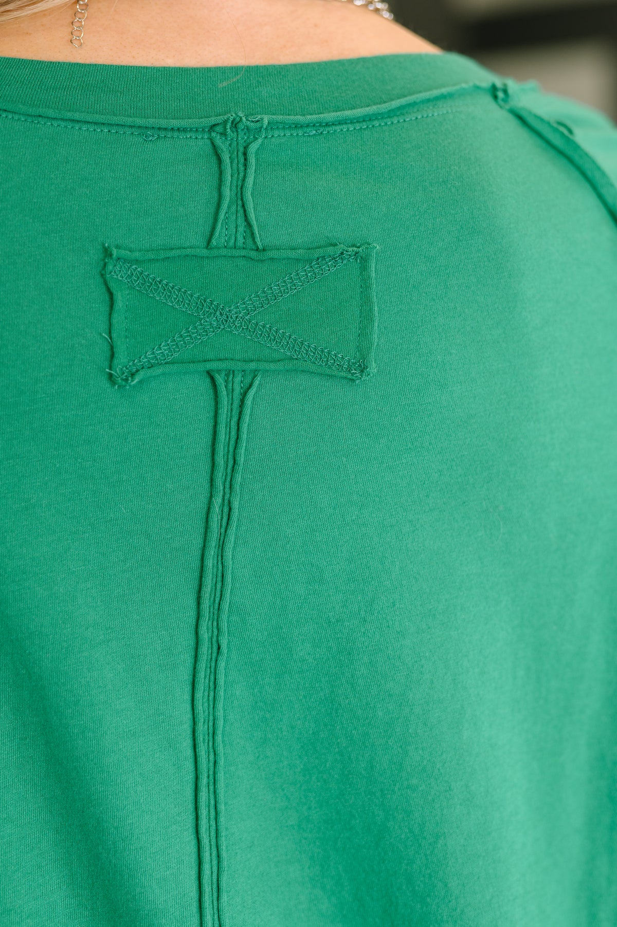 Nice to Each Other Raglan Sleeve Top in Kelly Green - 12/3/2025