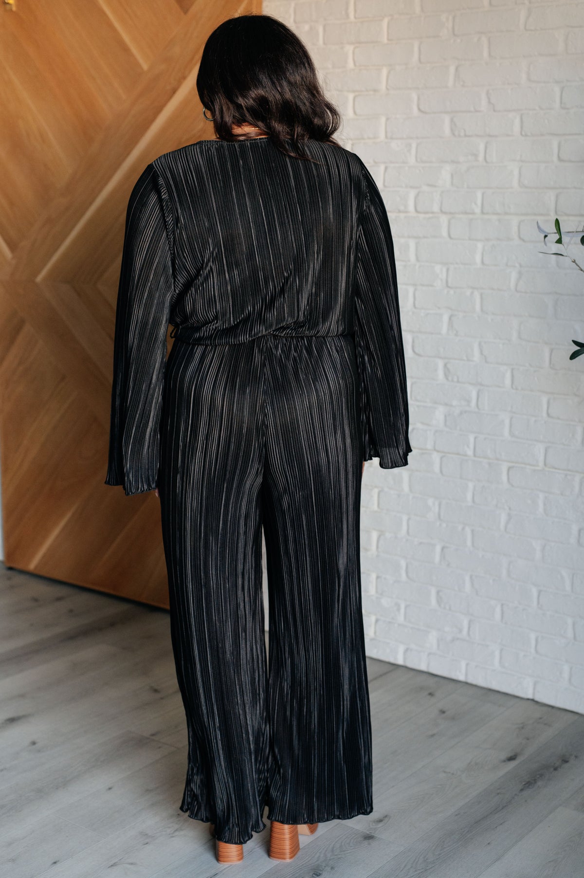 Night Out Plisse Jumpsuit - 11/14/2024