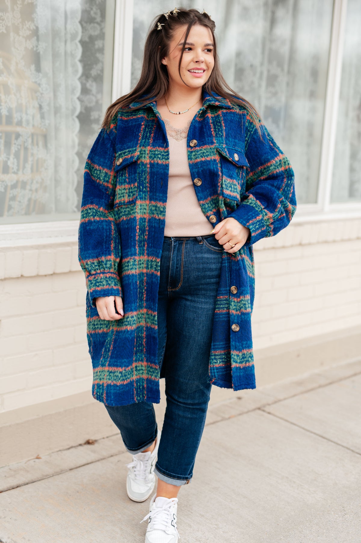 No Tears Plaid Coat - 1/23/2025