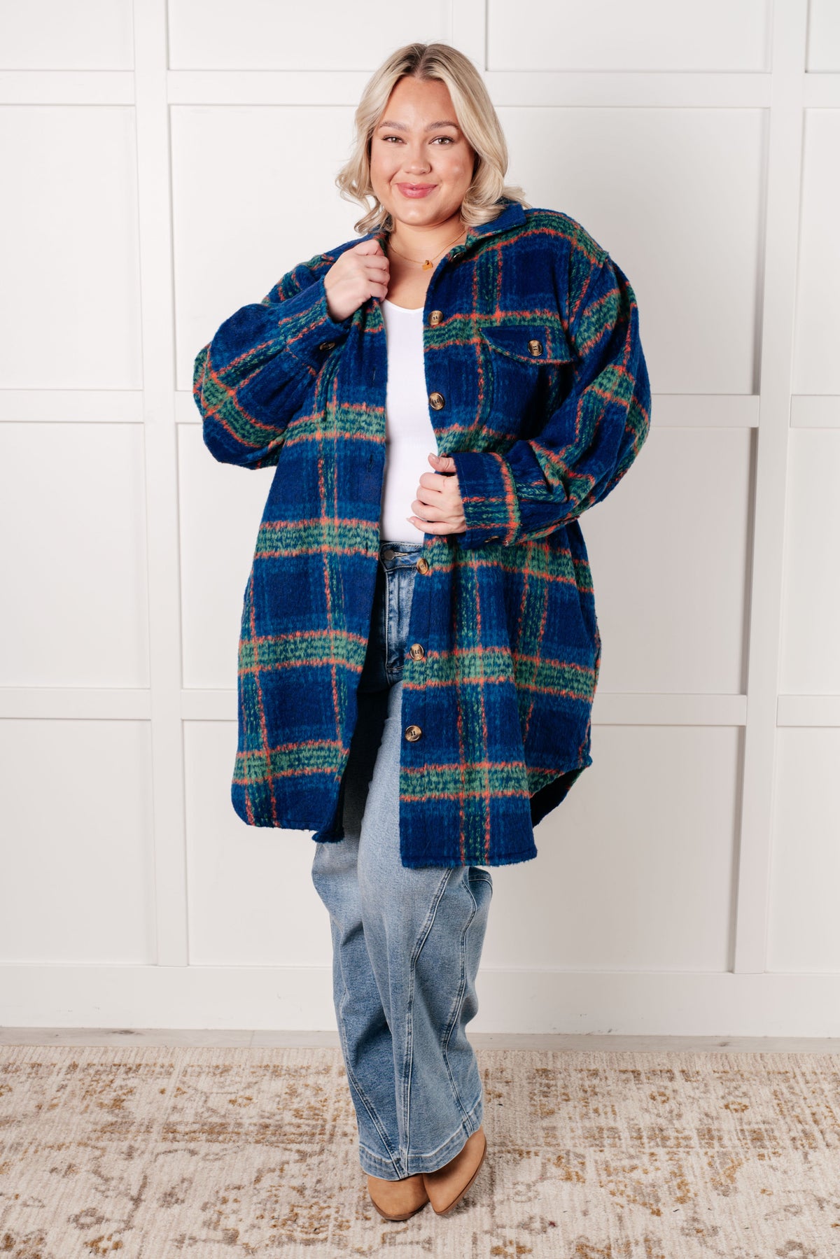 No Tears Plaid Coat - 1/23/2025