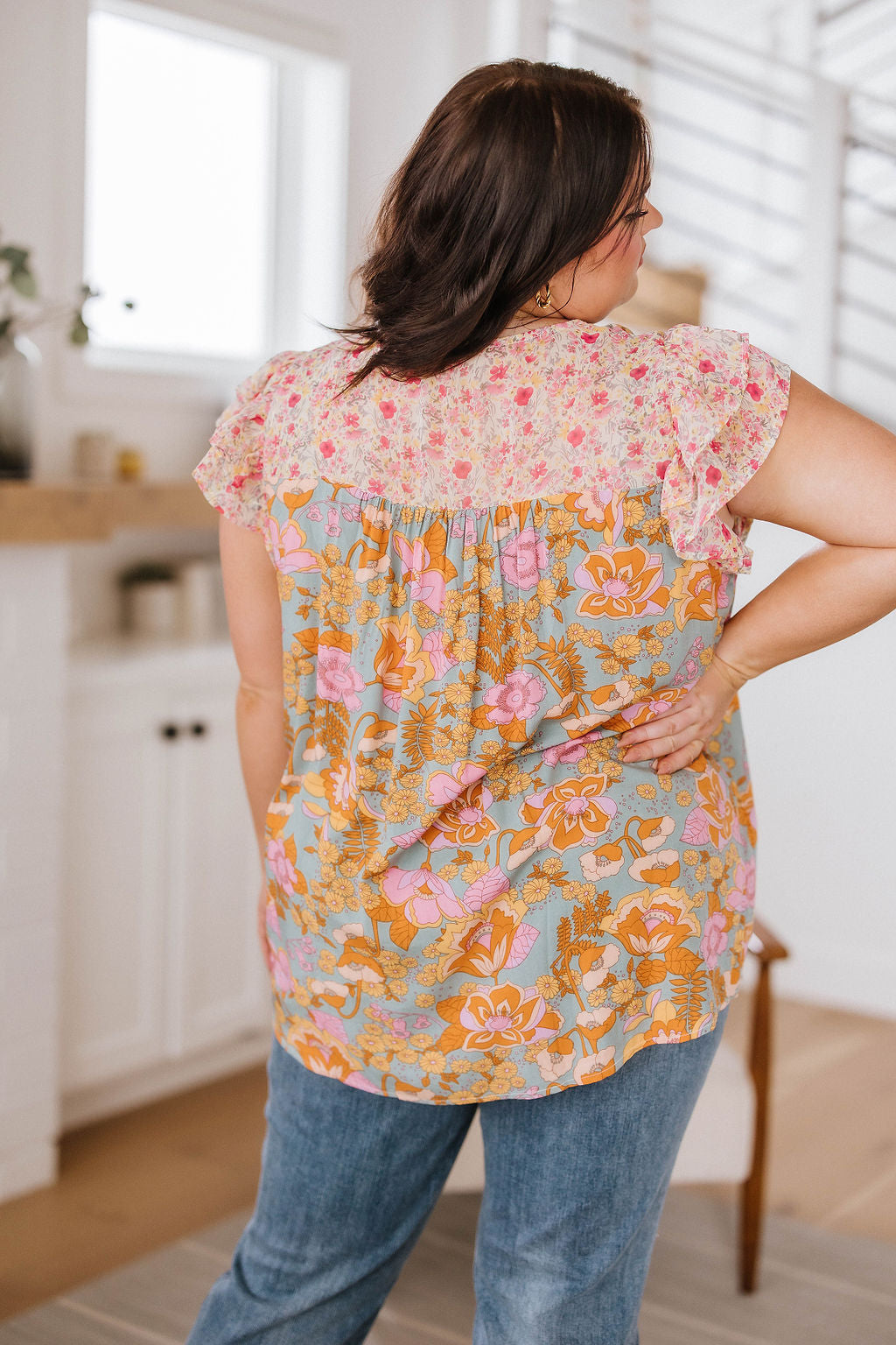 Not So Serious Floral Blouse - 5/23/2023