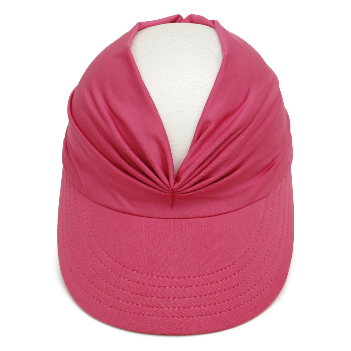 Ruched Visor in Assorted Colors - RTS