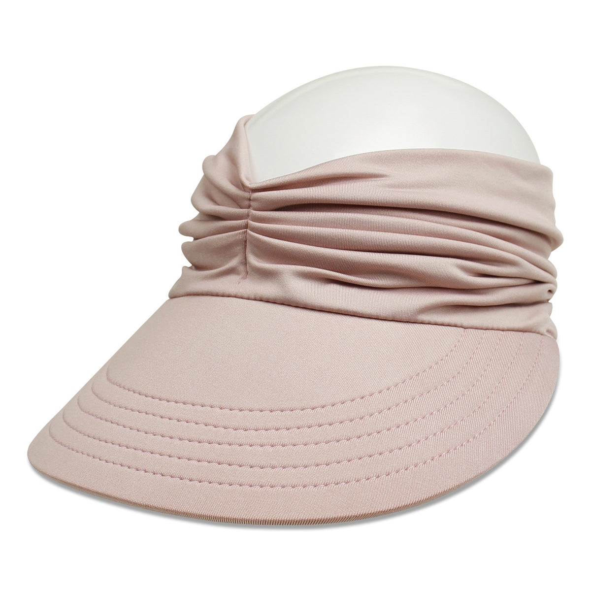 Ruched Visor in Assorted Colors - RTS