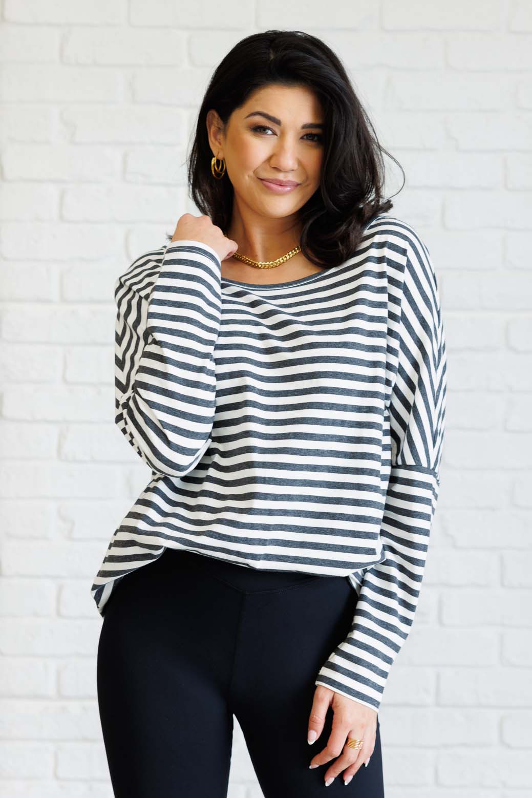 Obviously Mine Striped Oversized Top - 11/19/2024