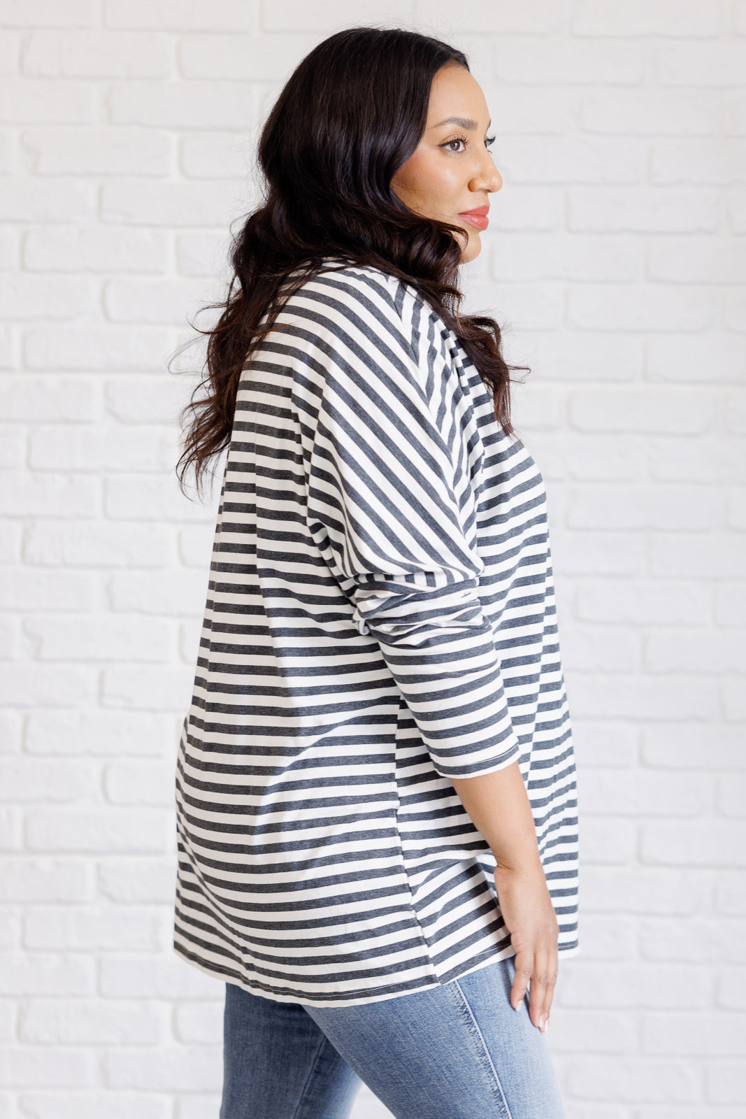 Obviously Mine Striped Oversized Top - 11/19/2024