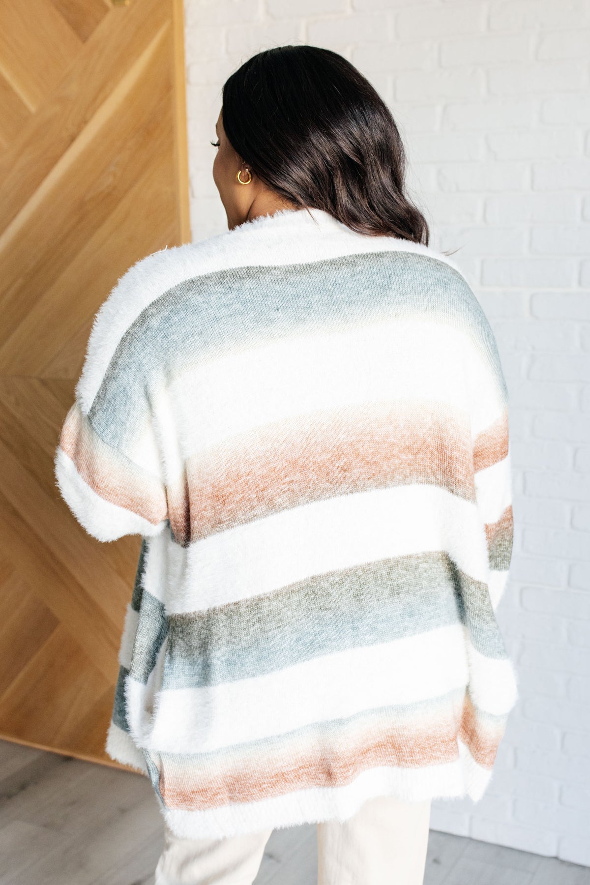 Ombre Feelings Striped Cardigan - 10/15/2024