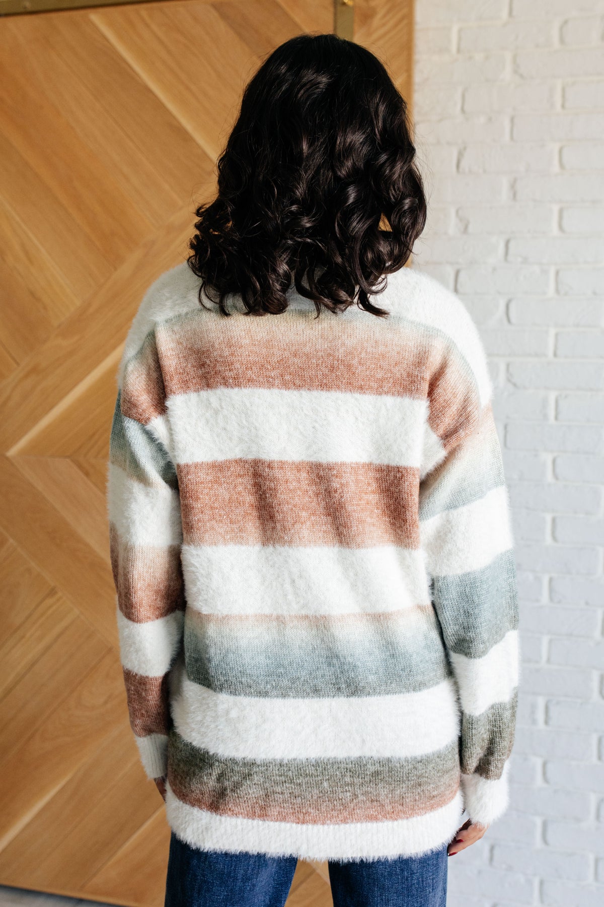 Ombre Feelings Striped Cardigan - 10/15/2024