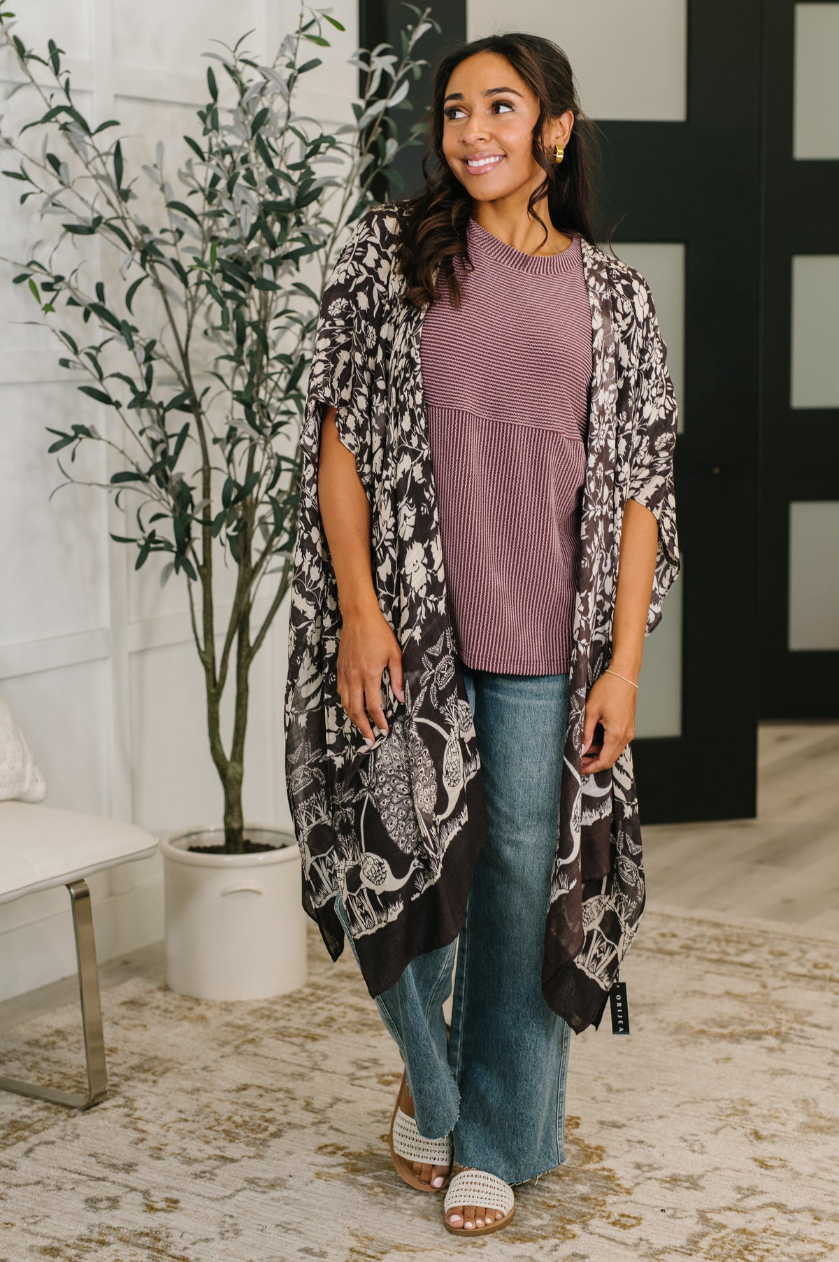 On Repeat Cable Ribbed Knit Tee - 4/17/2026