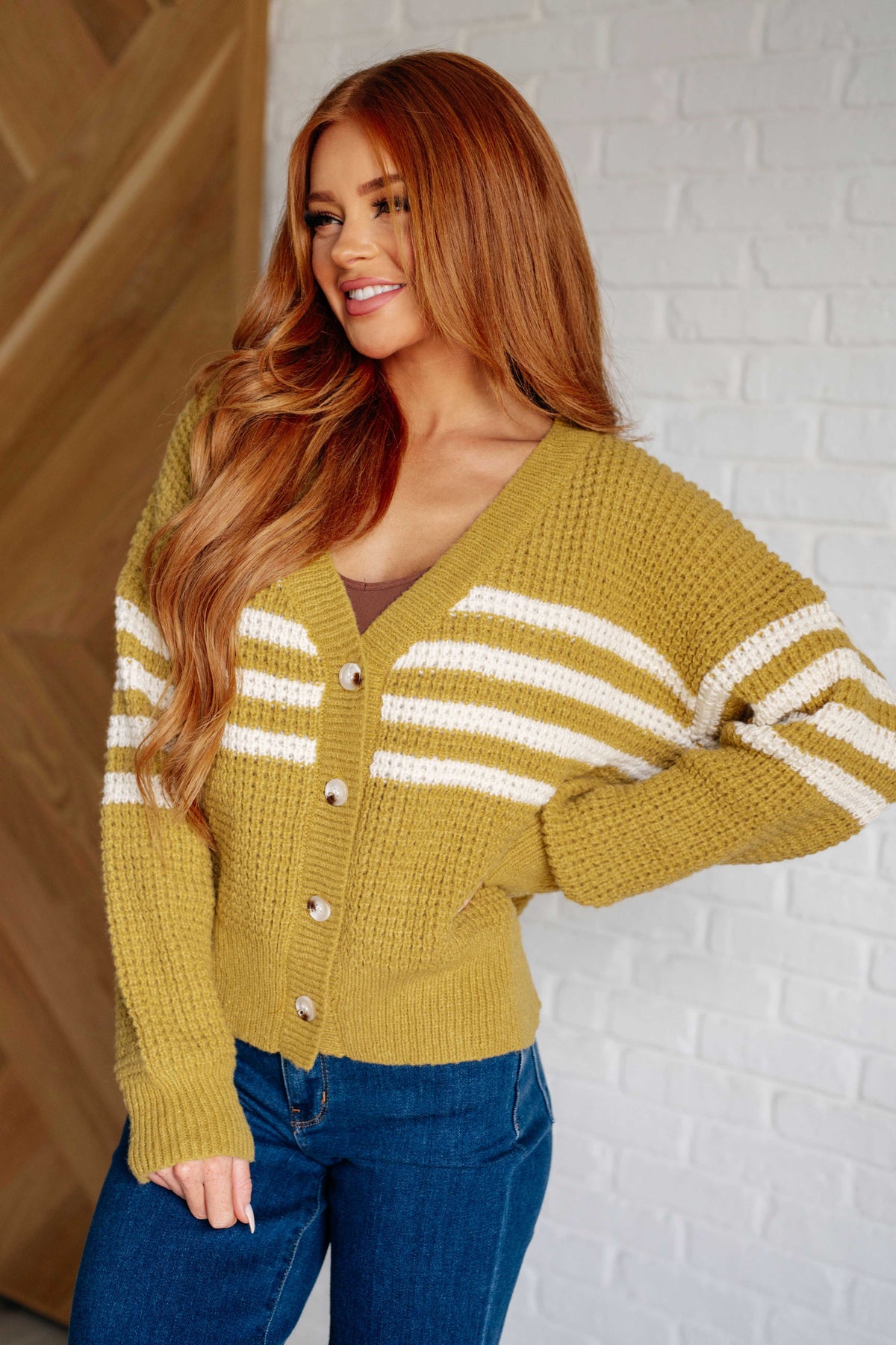 On Top of the World Striped Cardigan - 10/30/2025