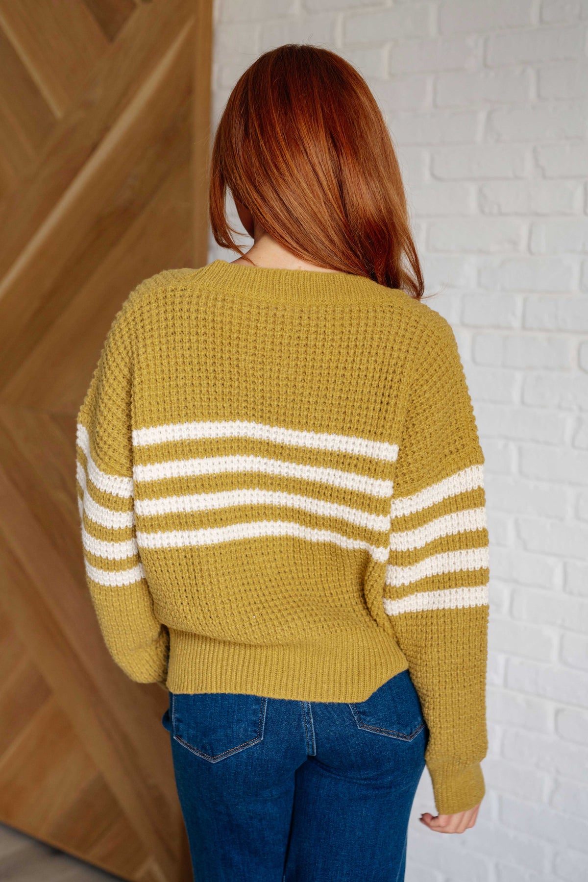 On Top of the World Striped Cardigan - 10/30/2025